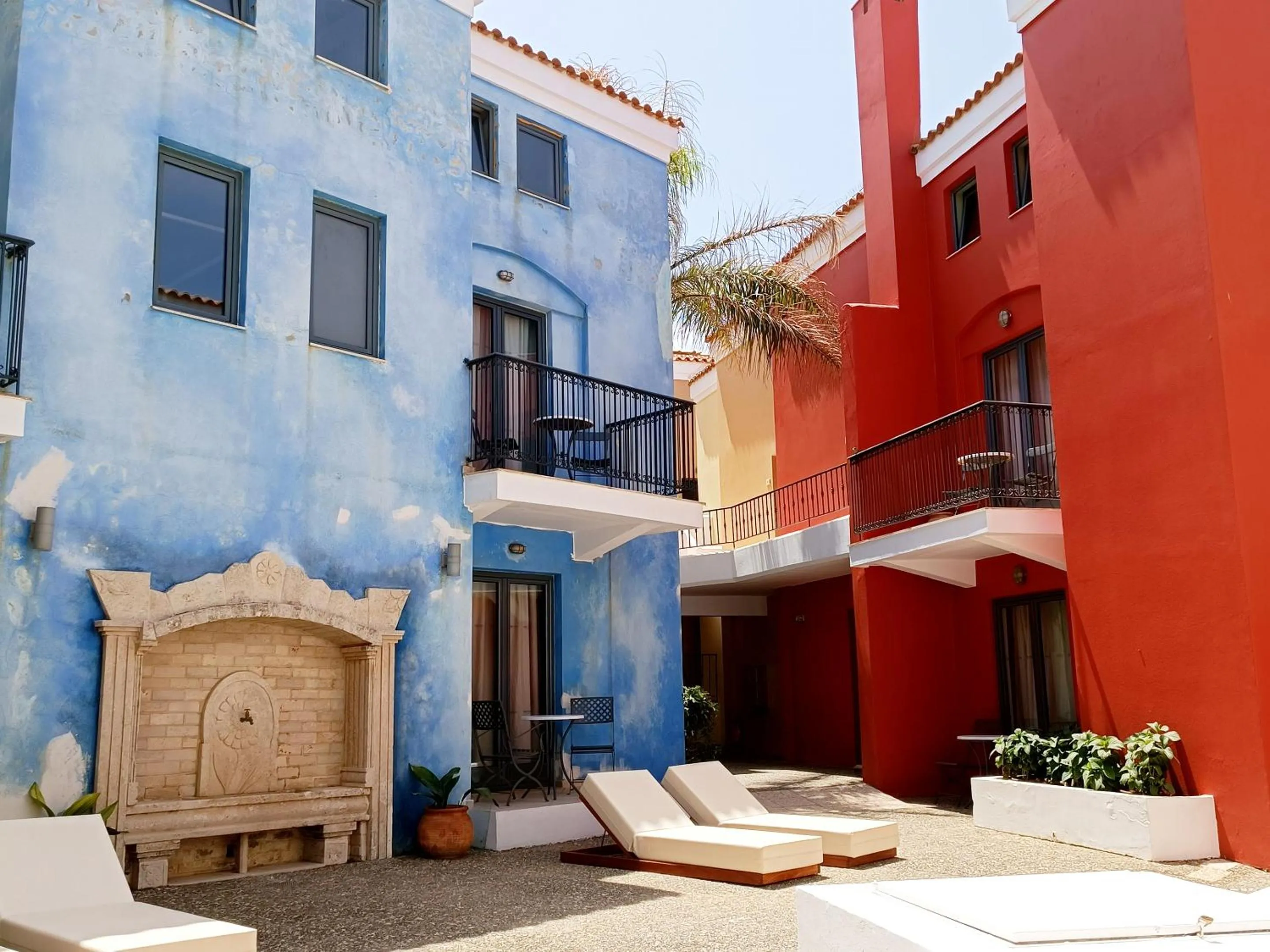 Property building in Grecotel Plaza Beach House