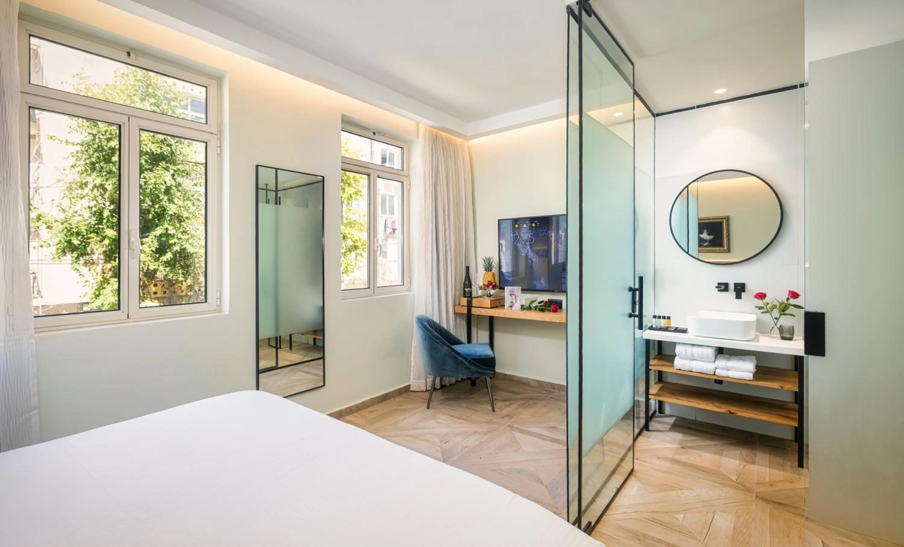 Photo of the whole room, Bed in Rephael House Boutique Hotel