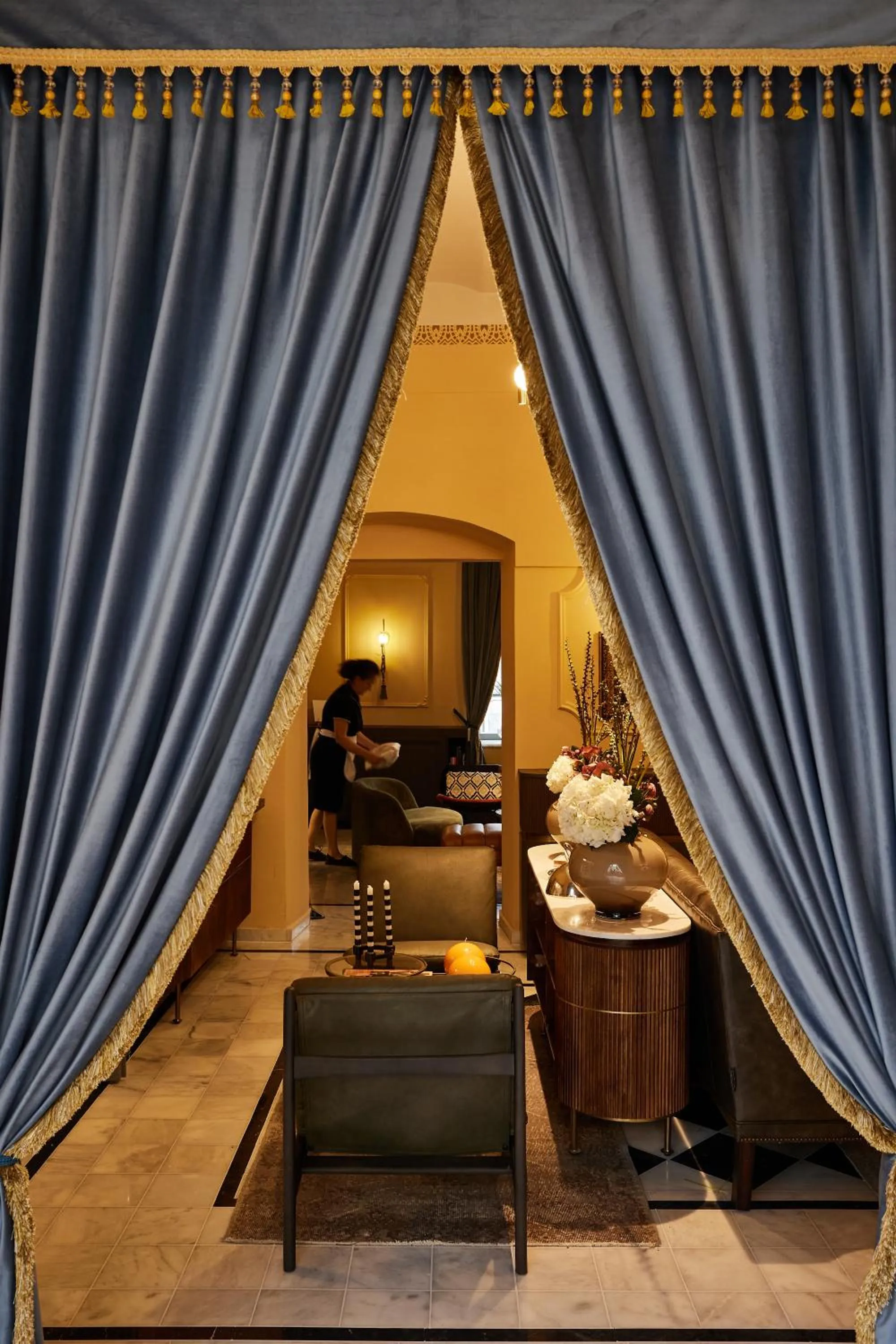 Living room, Bed in Rephael House Boutique Hotel