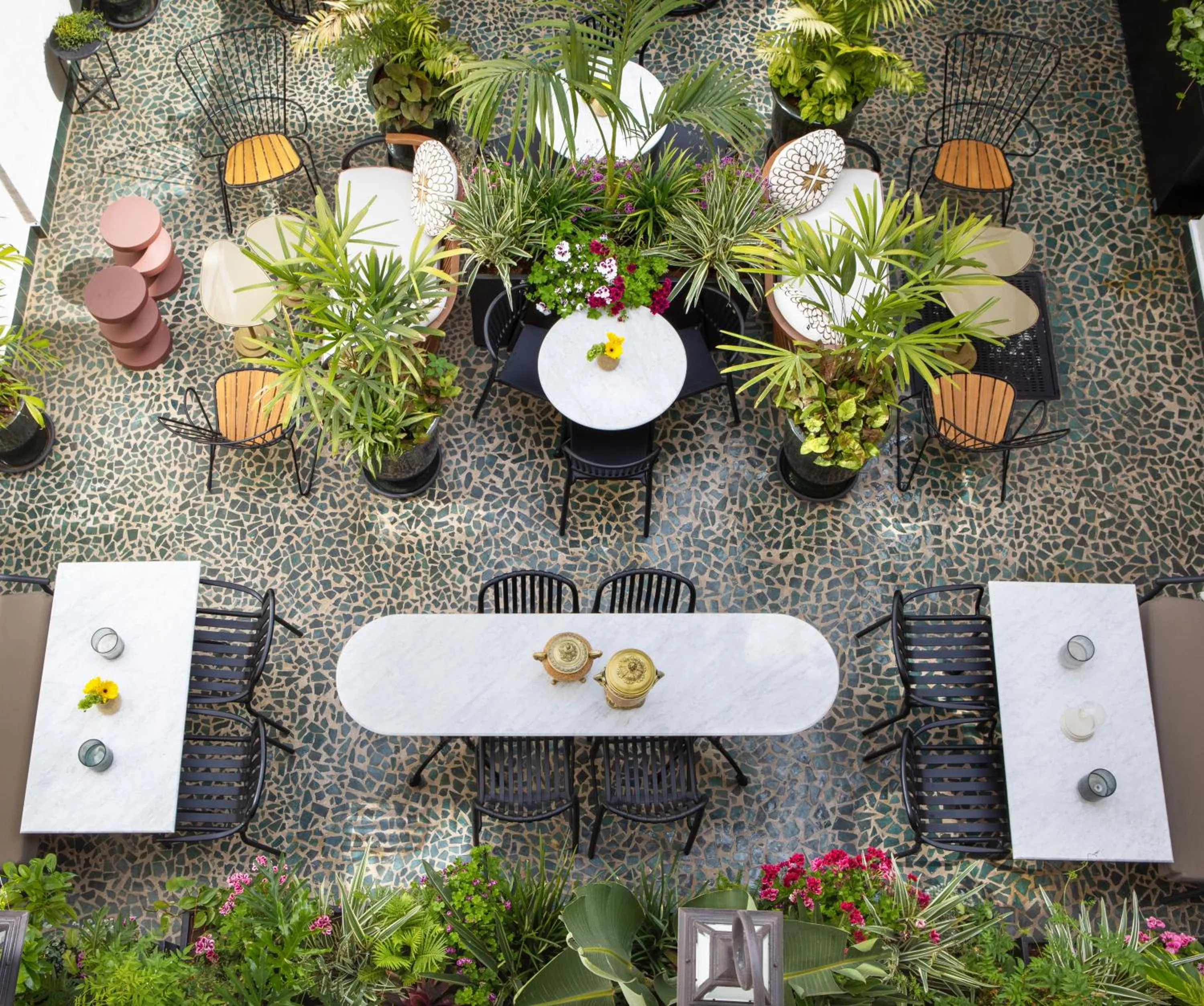 Garden in Rephael House Boutique Hotel