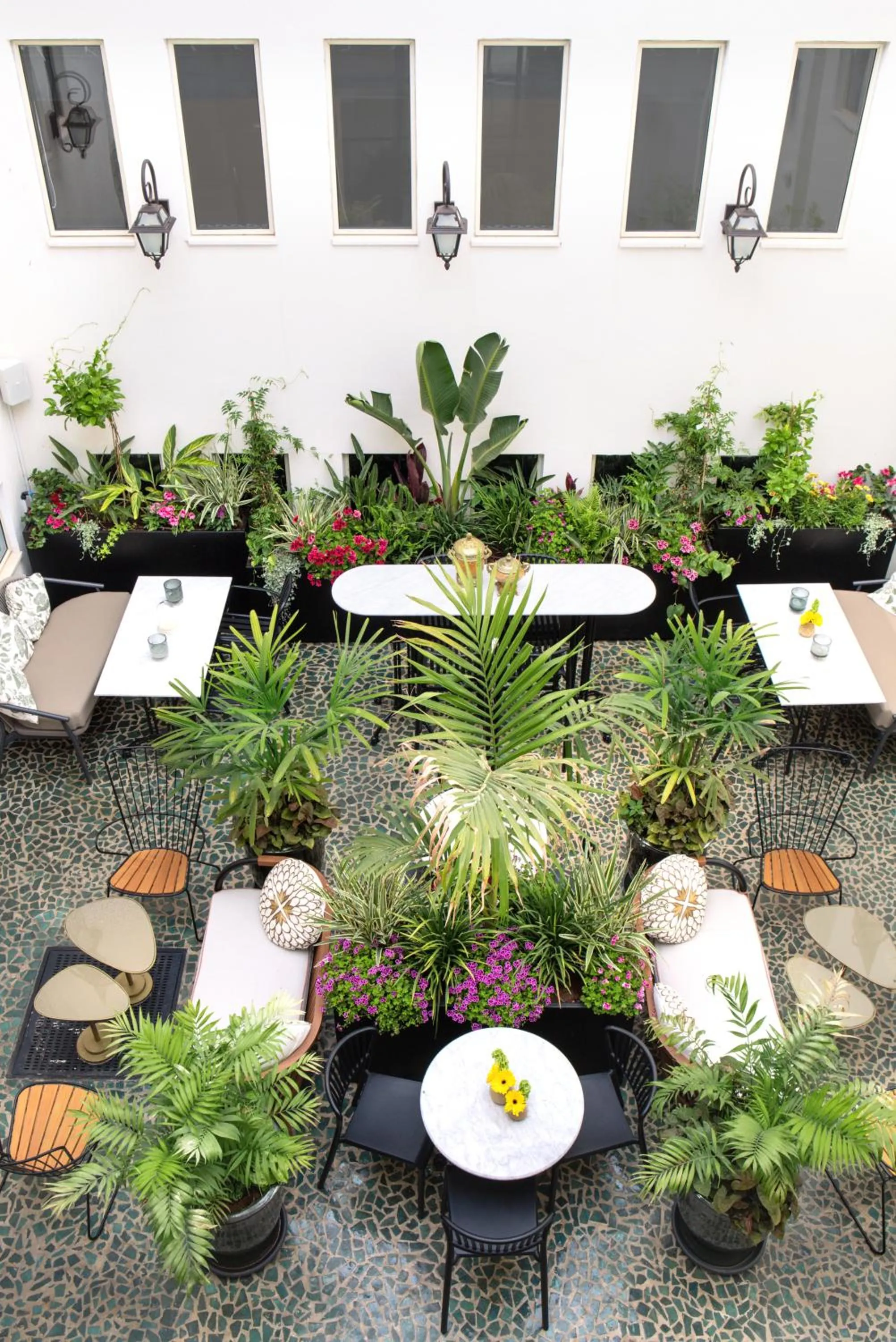 Garden in Rephael House Boutique Hotel