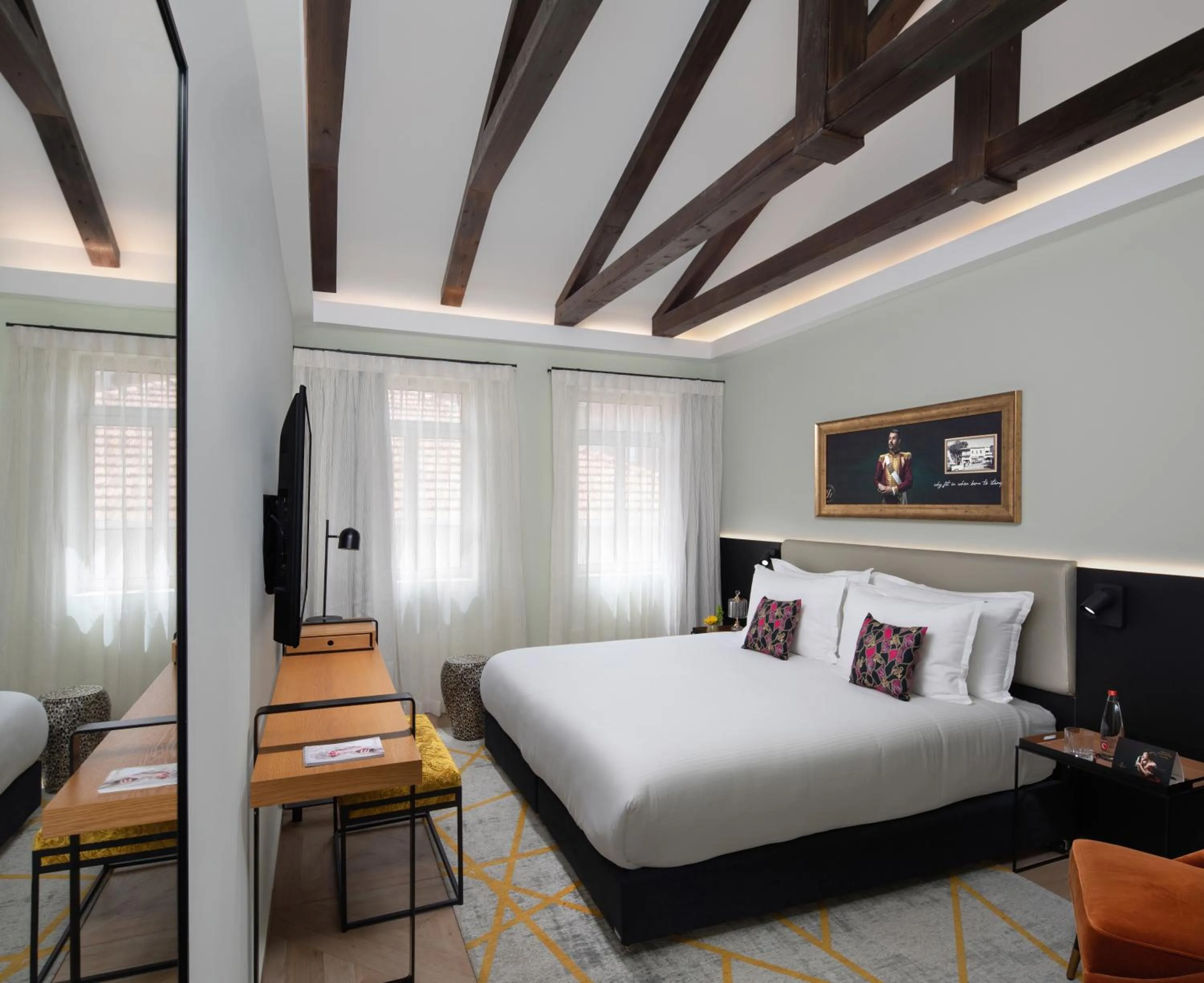 Bedroom, Bed in Rephael House Boutique Hotel