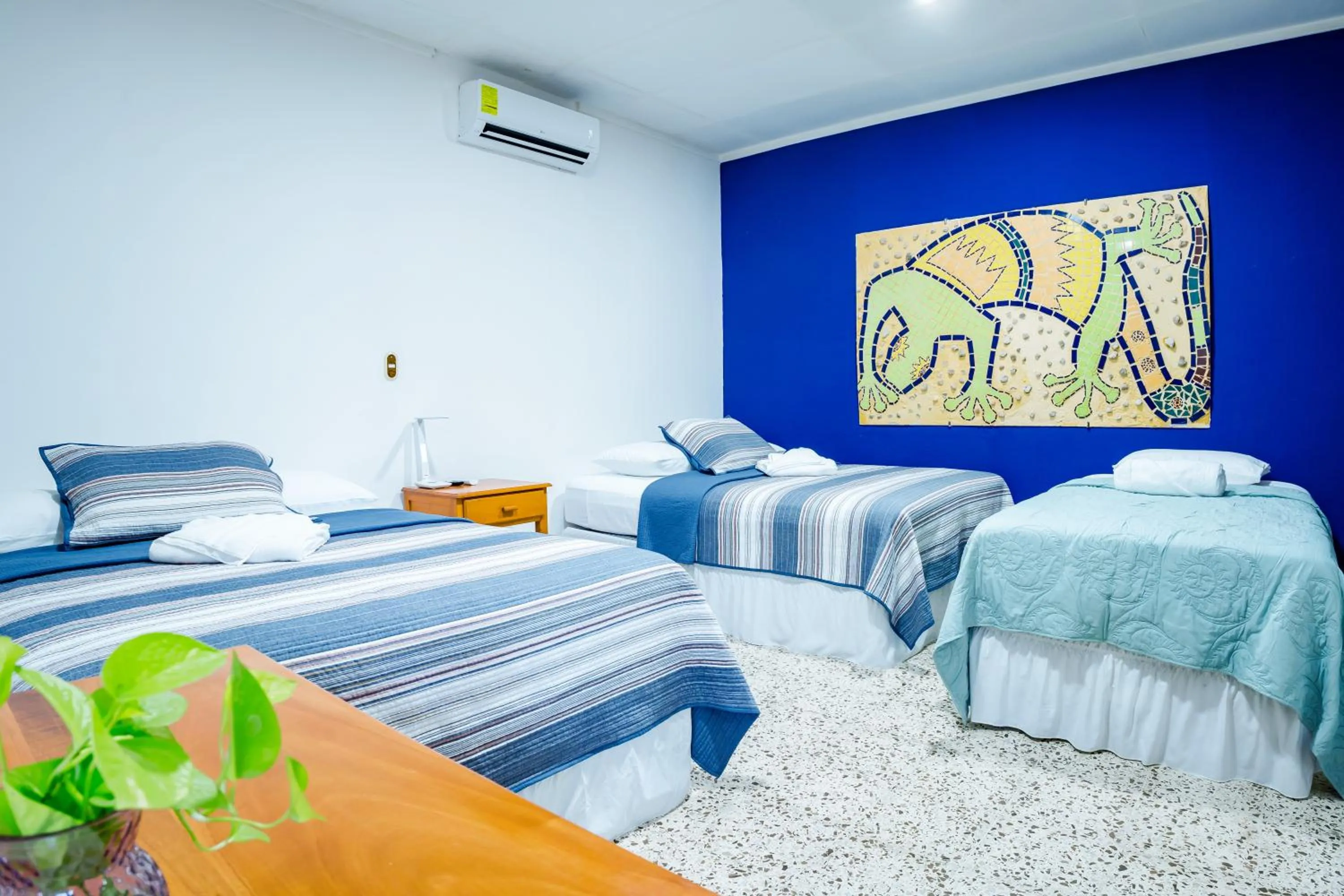 Bed in Hotel Boutique Mosaico