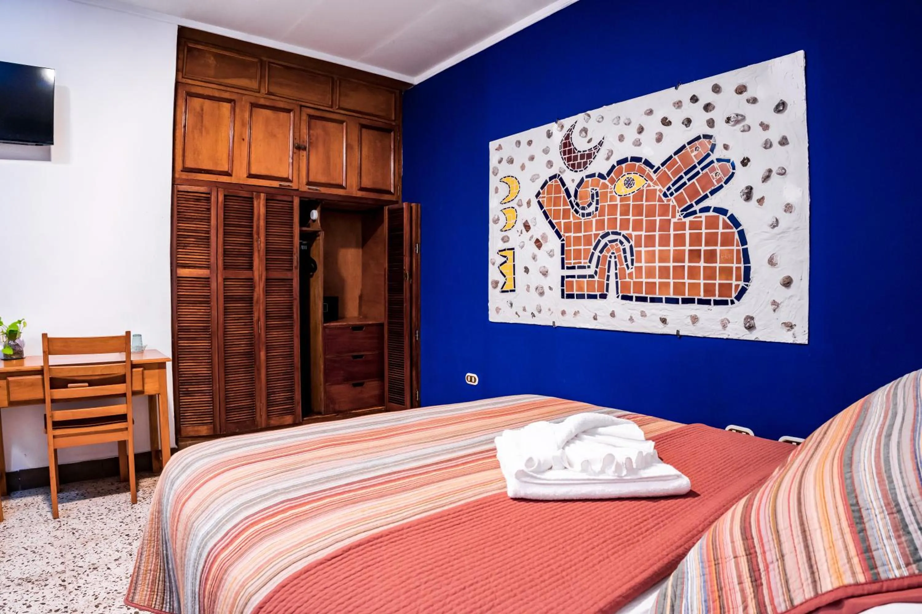 Bed in Hotel Boutique Mosaico