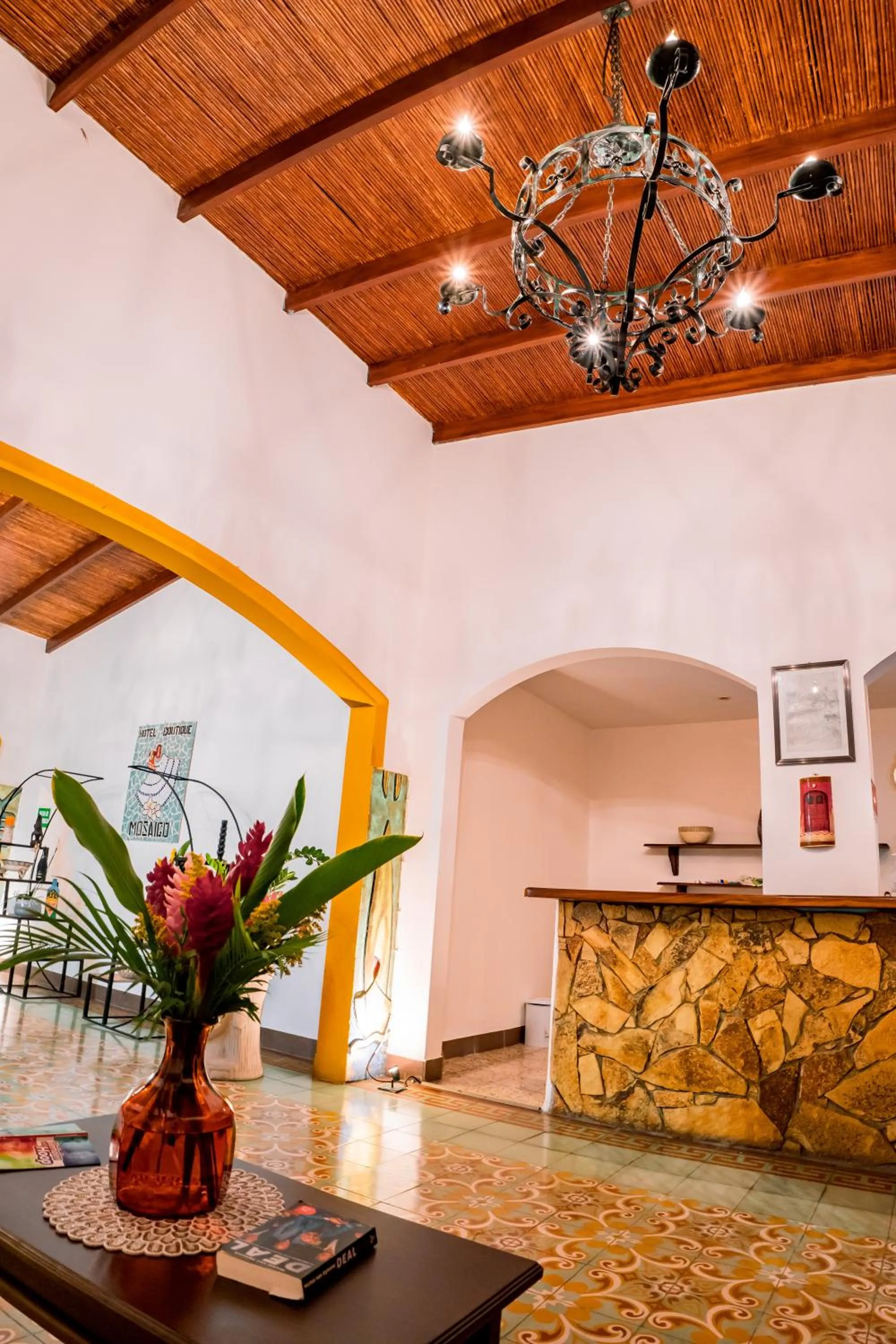 Lobby or reception in Hotel Boutique Mosaico