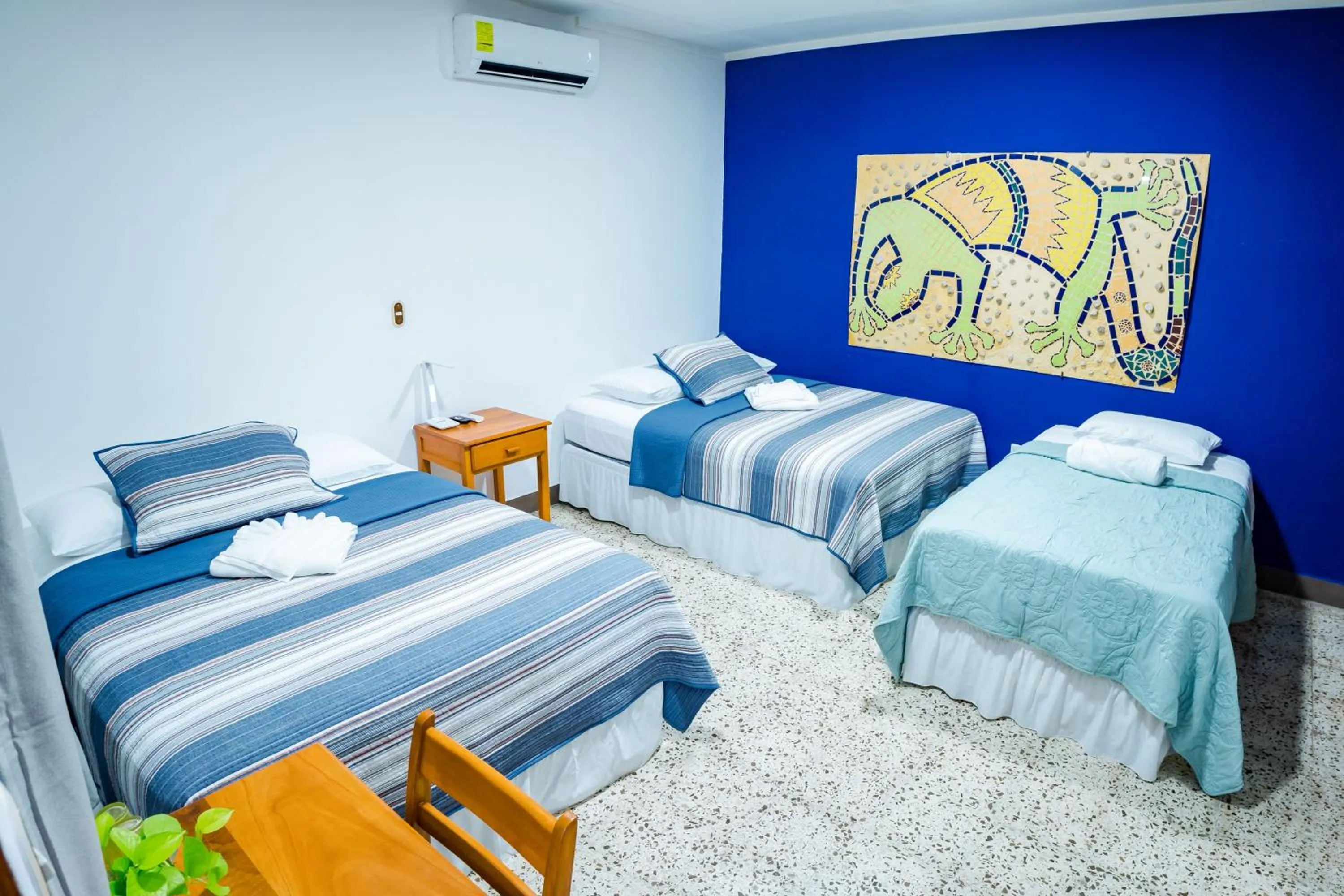 Bed in Hotel Boutique Mosaico