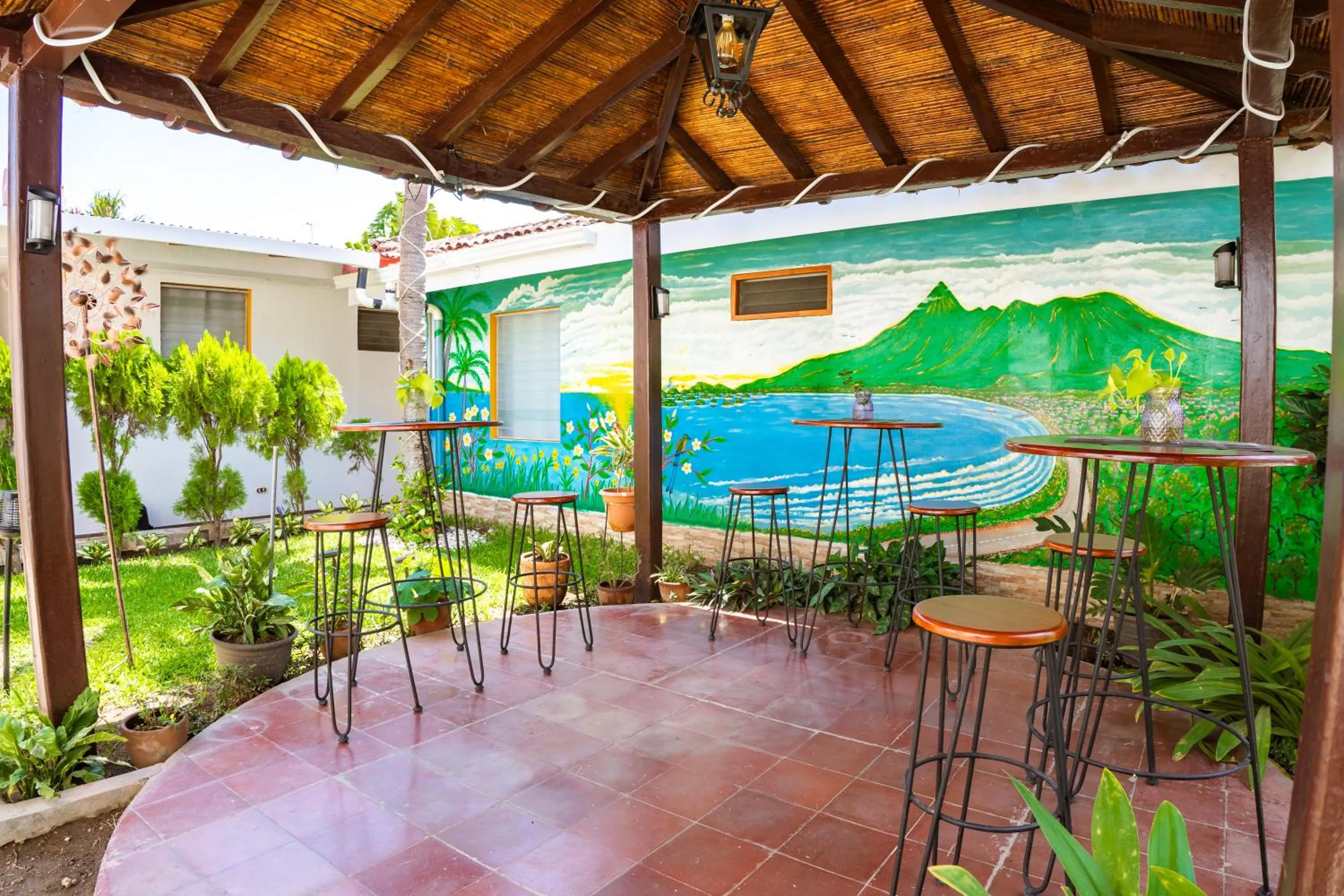 Patio in Hotel Boutique Mosaico