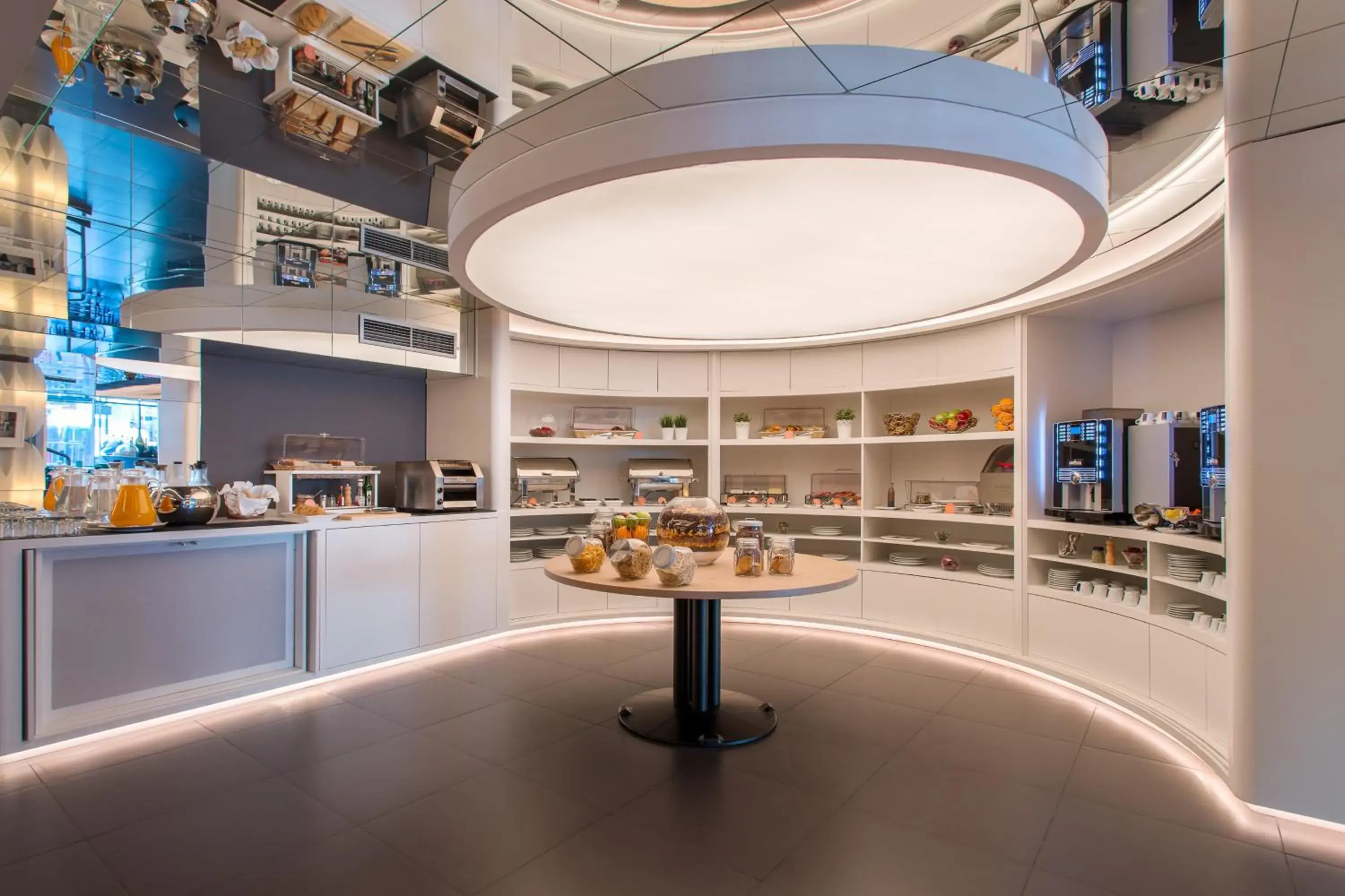 Buffet breakfast in Room Mate Oscar, Madrid Buffet breakfast in Room Mate Oscar, Madrid