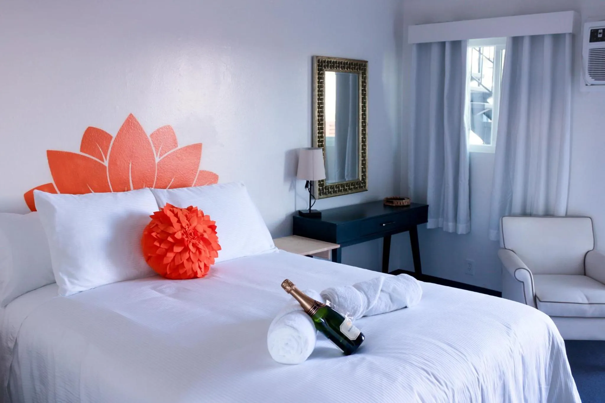 Bed in Nirvana Hotel