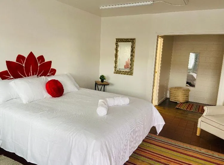 Bed in Nirvana Hotel