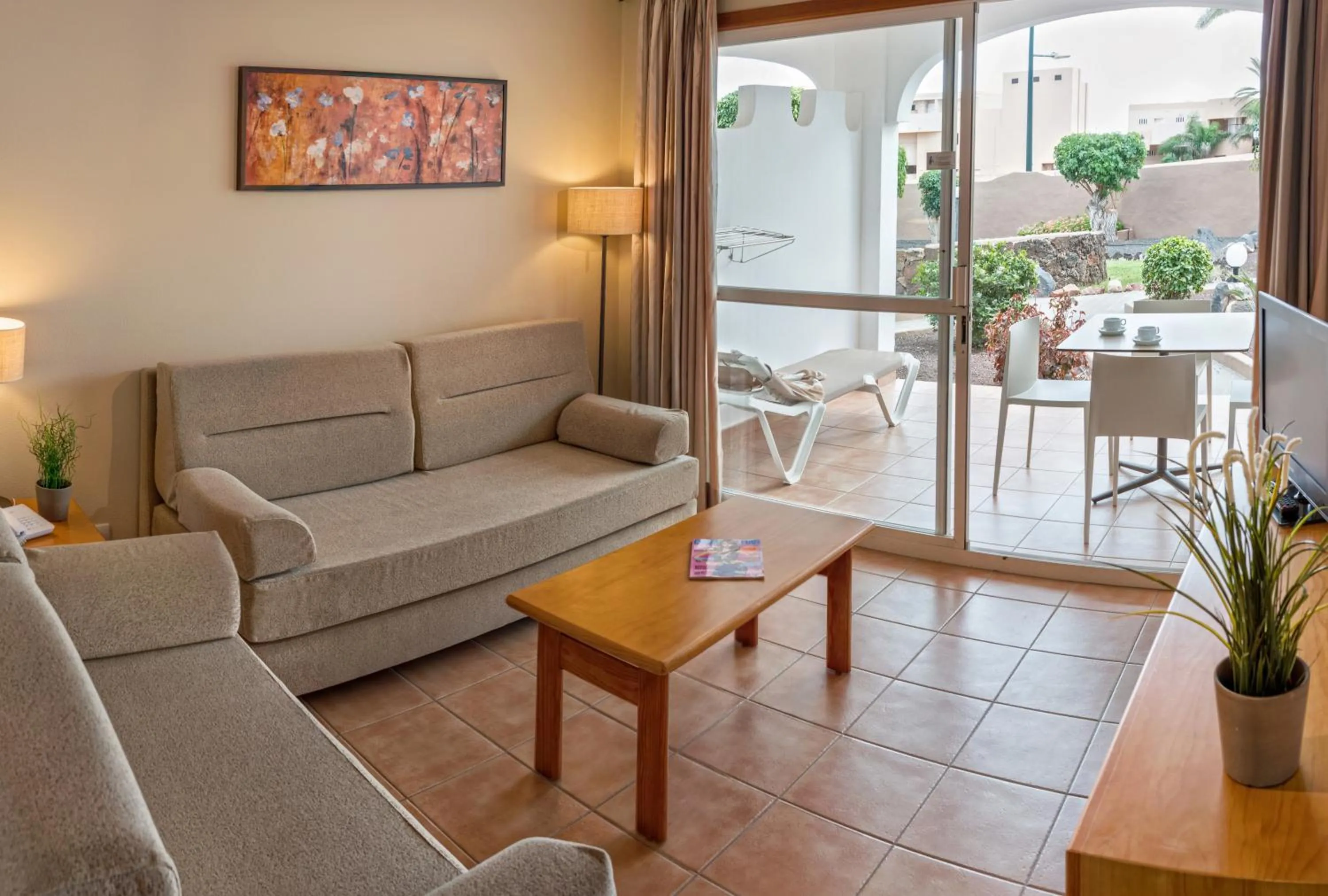 Living room in Sotavento Beach Club