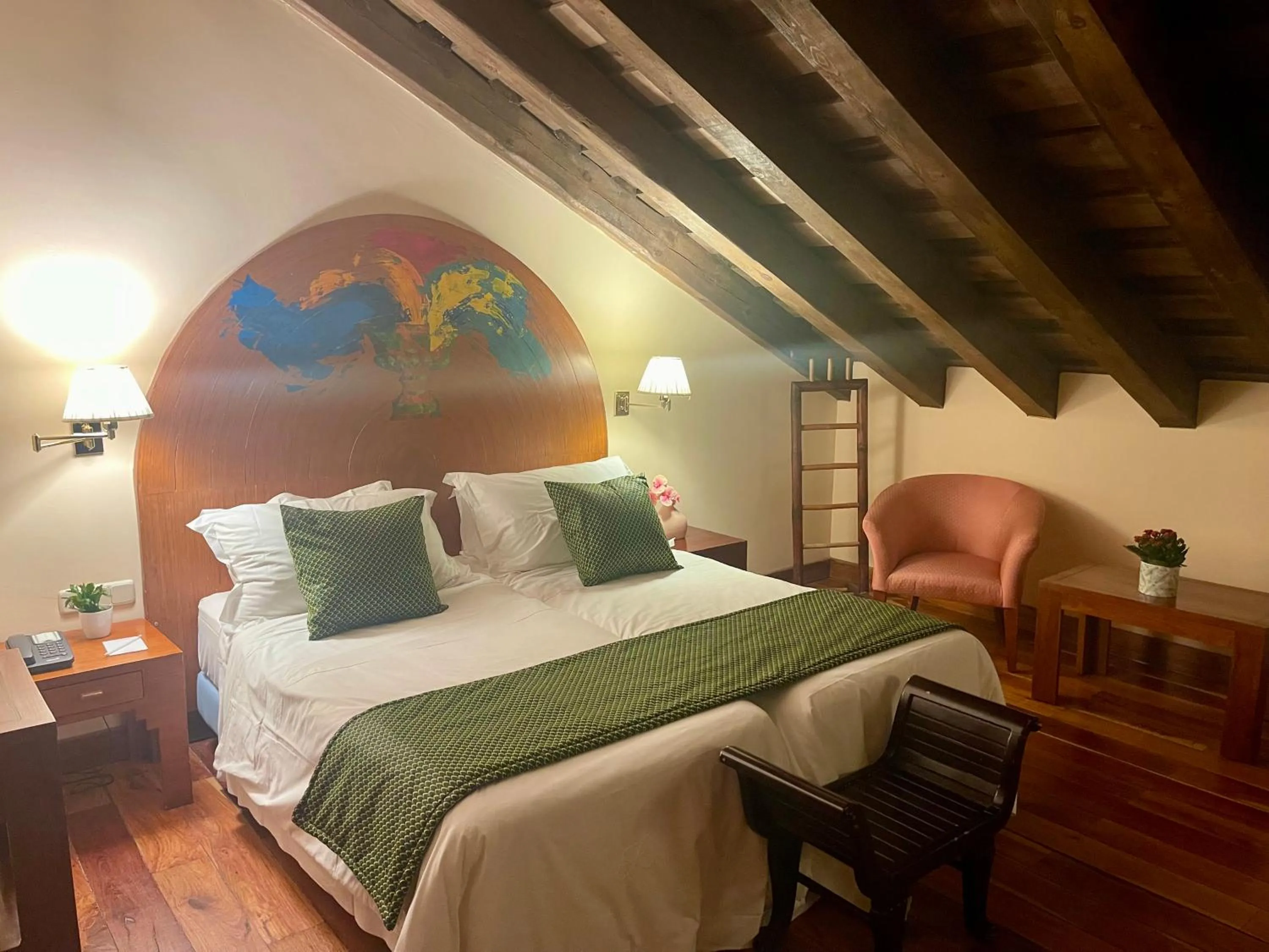 Bed in Hotel El Rancho