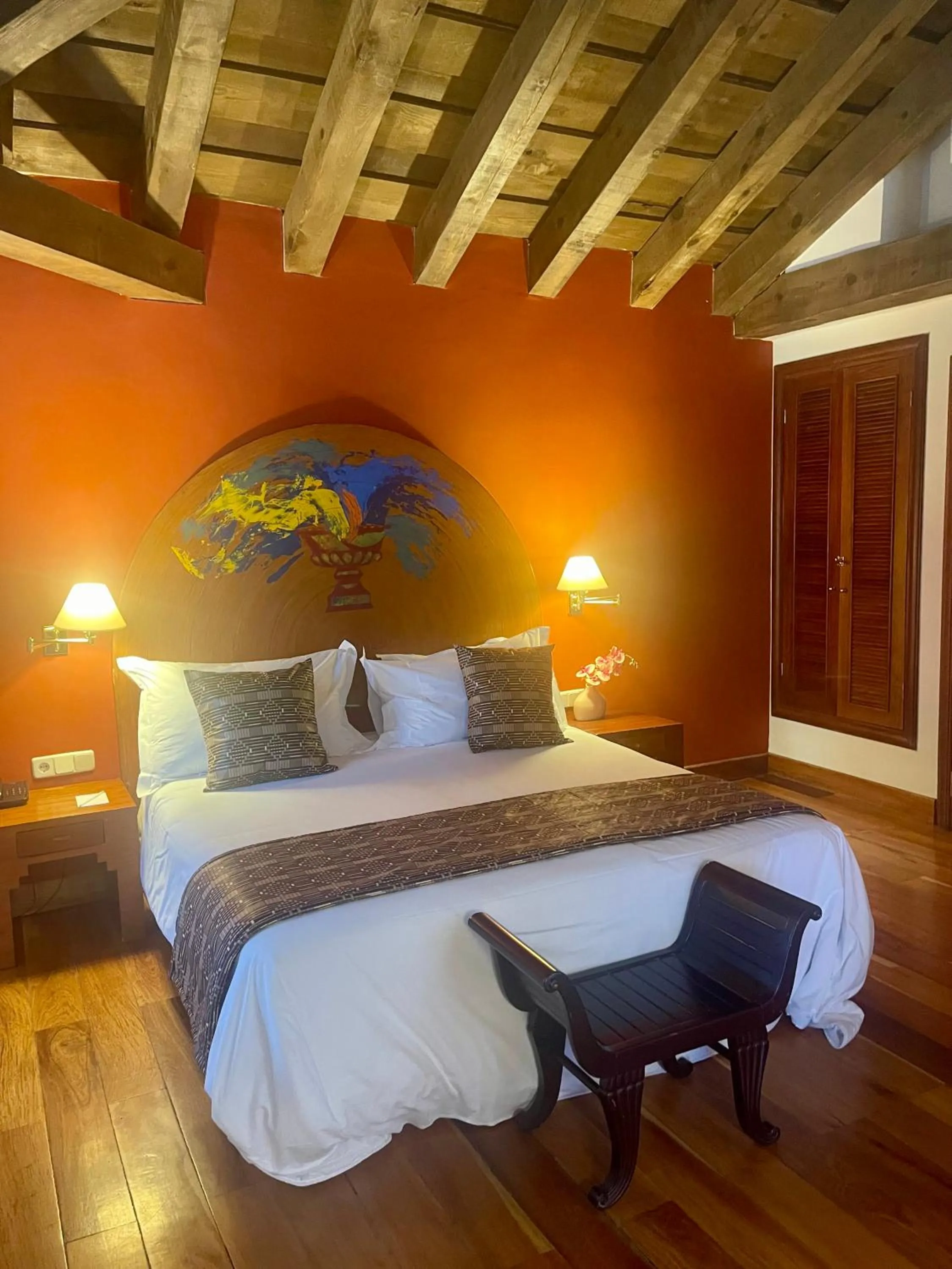 Bed in Hotel El Rancho