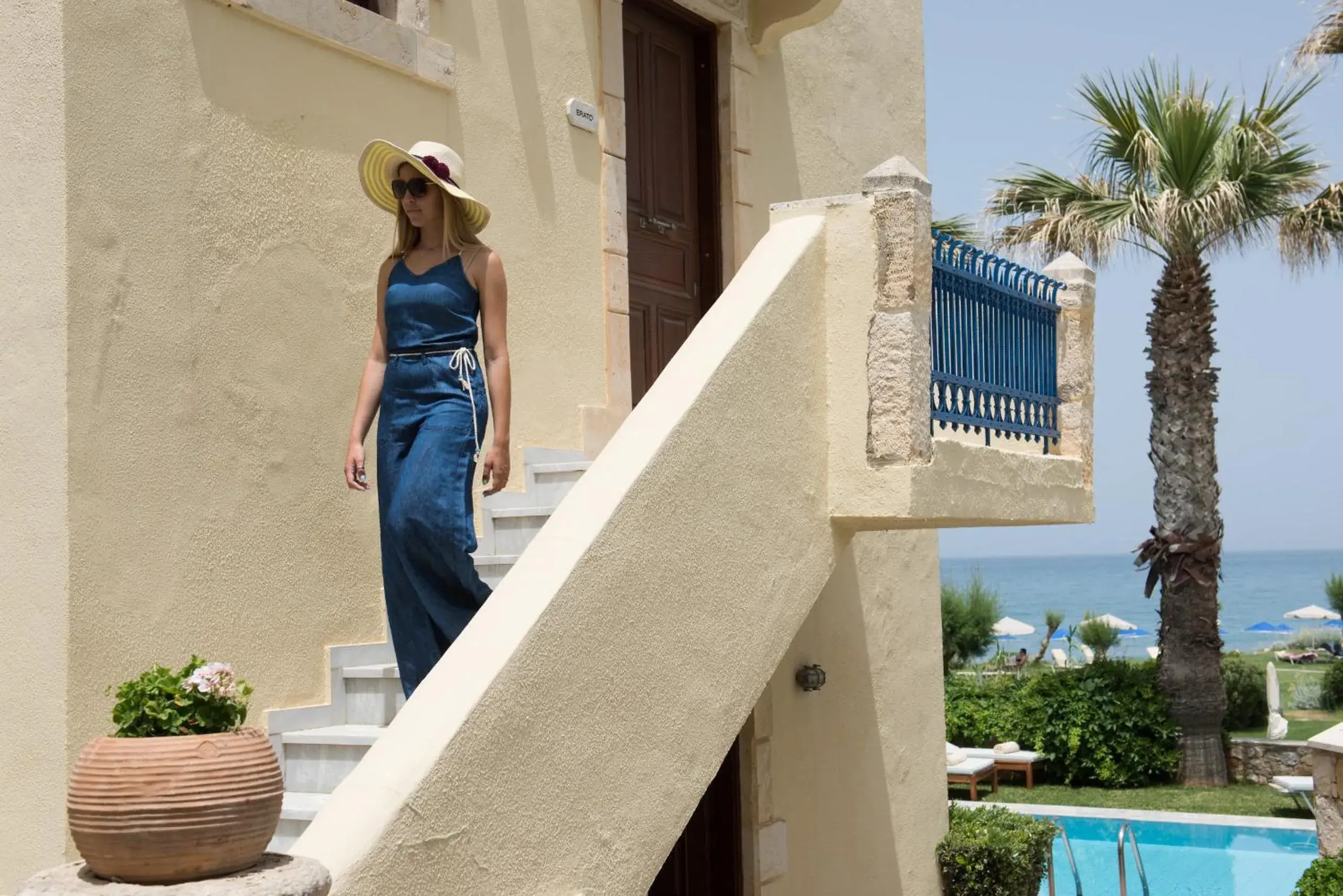 Facade/entrance in Aquila Rithymna Beach Facade/entrance in Aquila Rithymna Beach