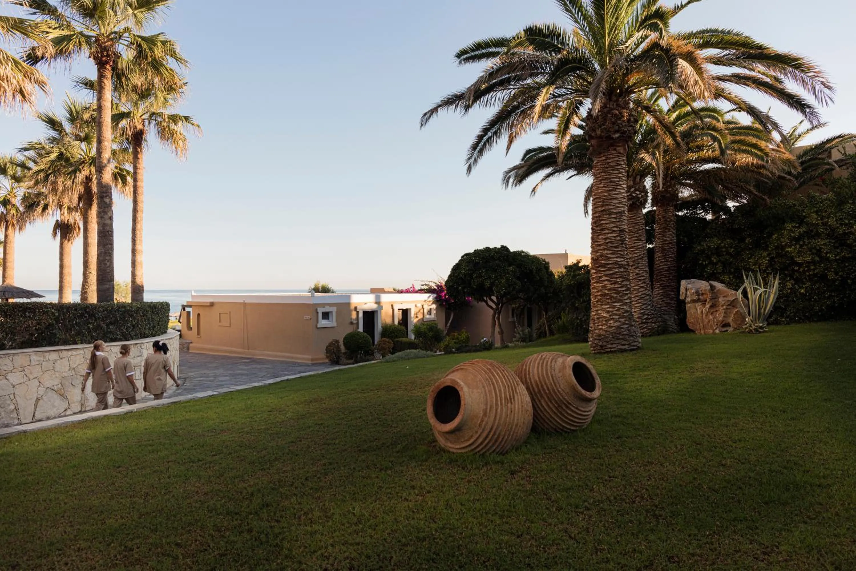 Garden in Aquila Rithymna Beach