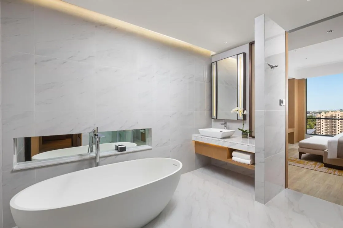 Bed in Metropark Hotel Hongqiao Shanghai