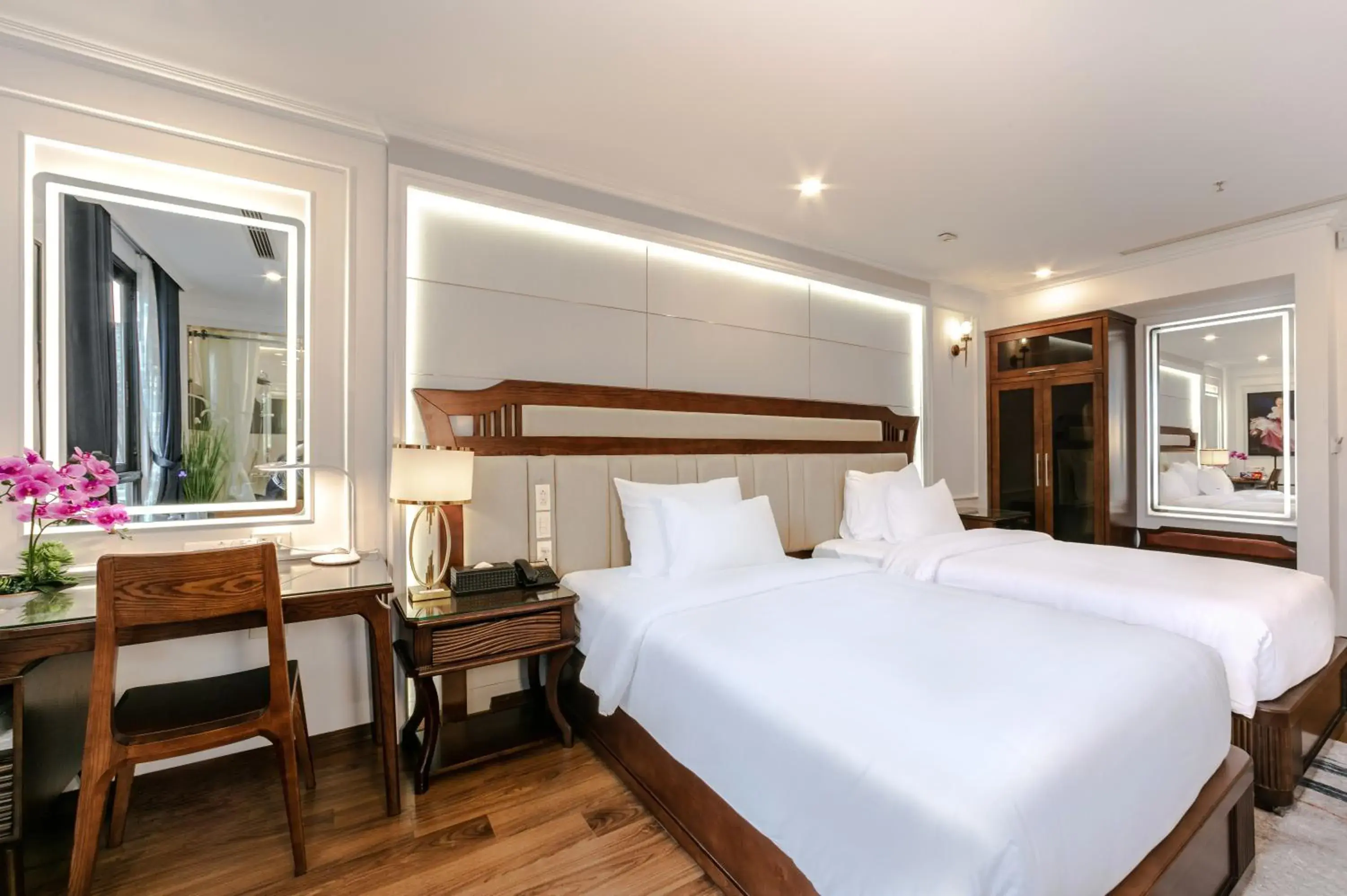 Large Twin Room in A25 Premium Hotel - 16 Miếu Đầm Large Twin Room in A25 Premium Hotel - 16 Miếu Đầm