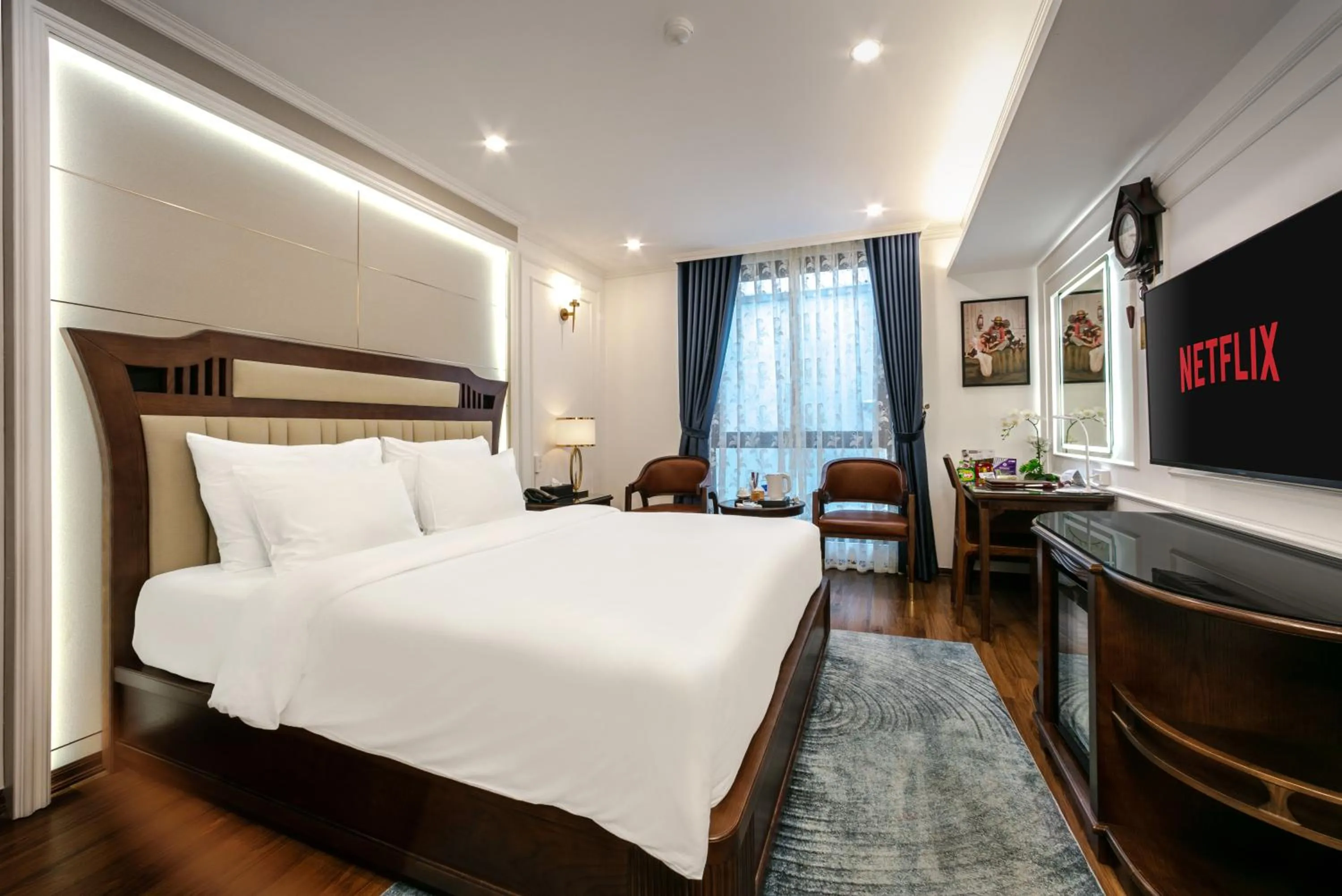 Bed in A25 Hotel - 16 Miếu Đầm