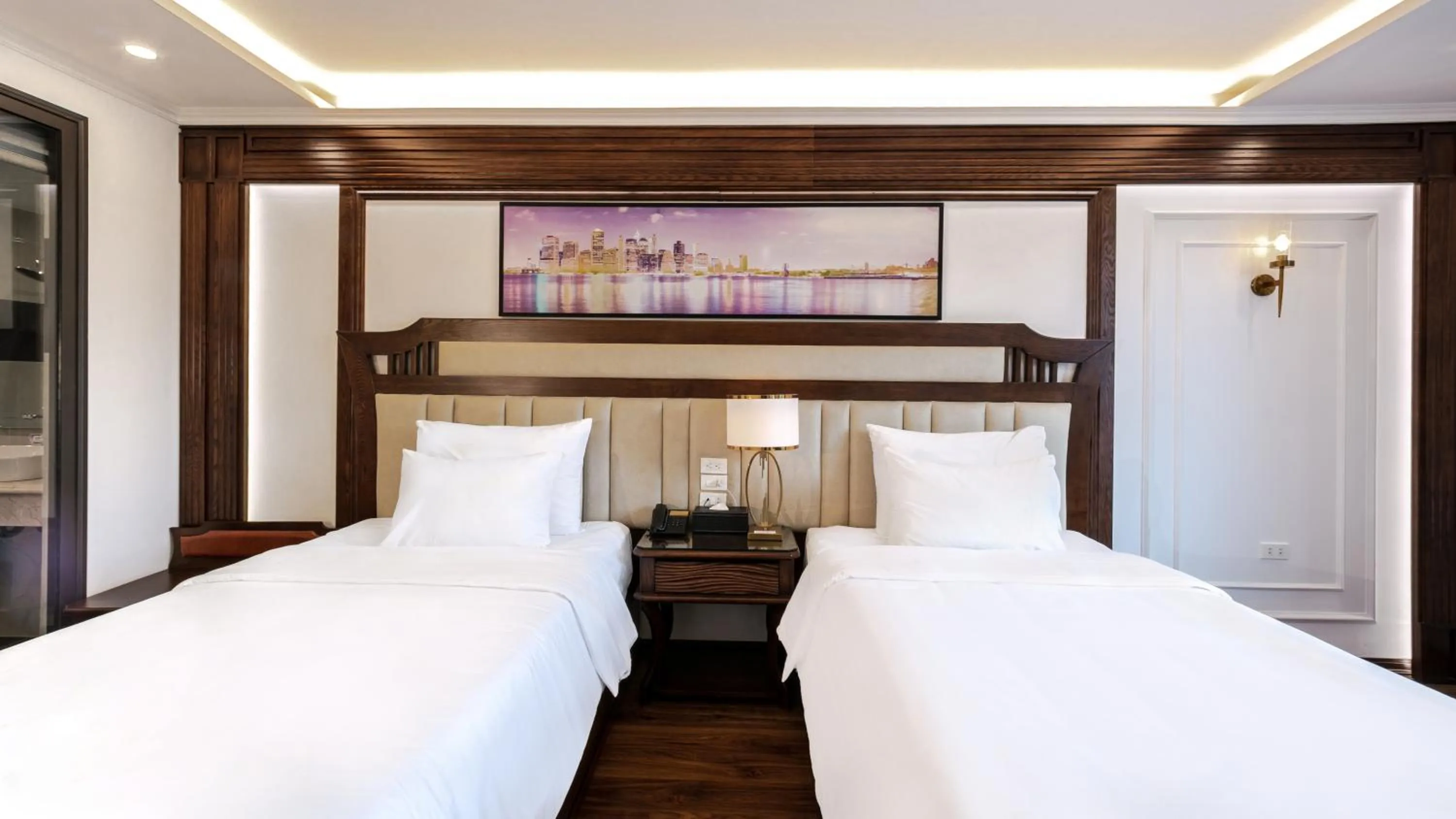 Bed in A25 Hotel - 16 Miếu Đầm
