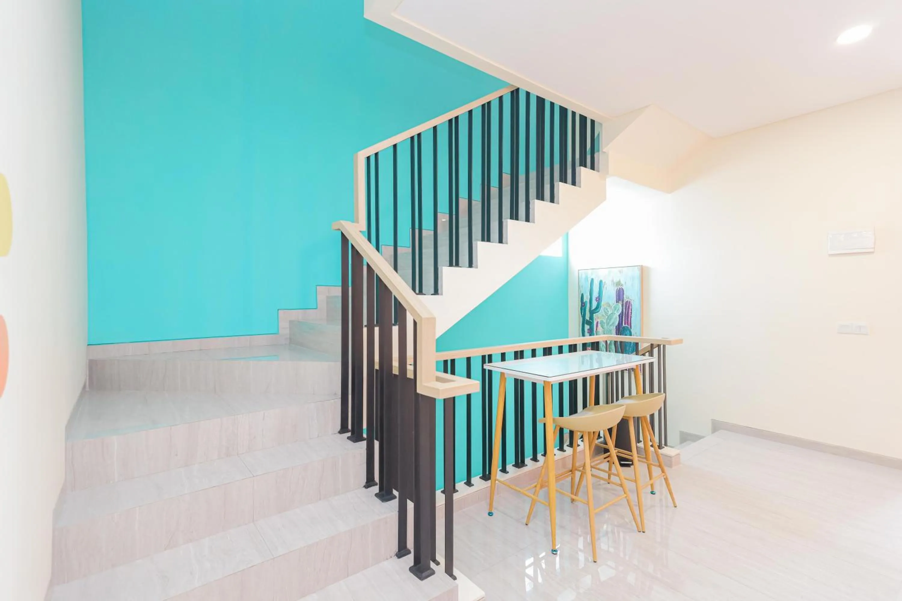 Floor plan in Sans Hotel Clover Ace Surabaya by RedDoorz