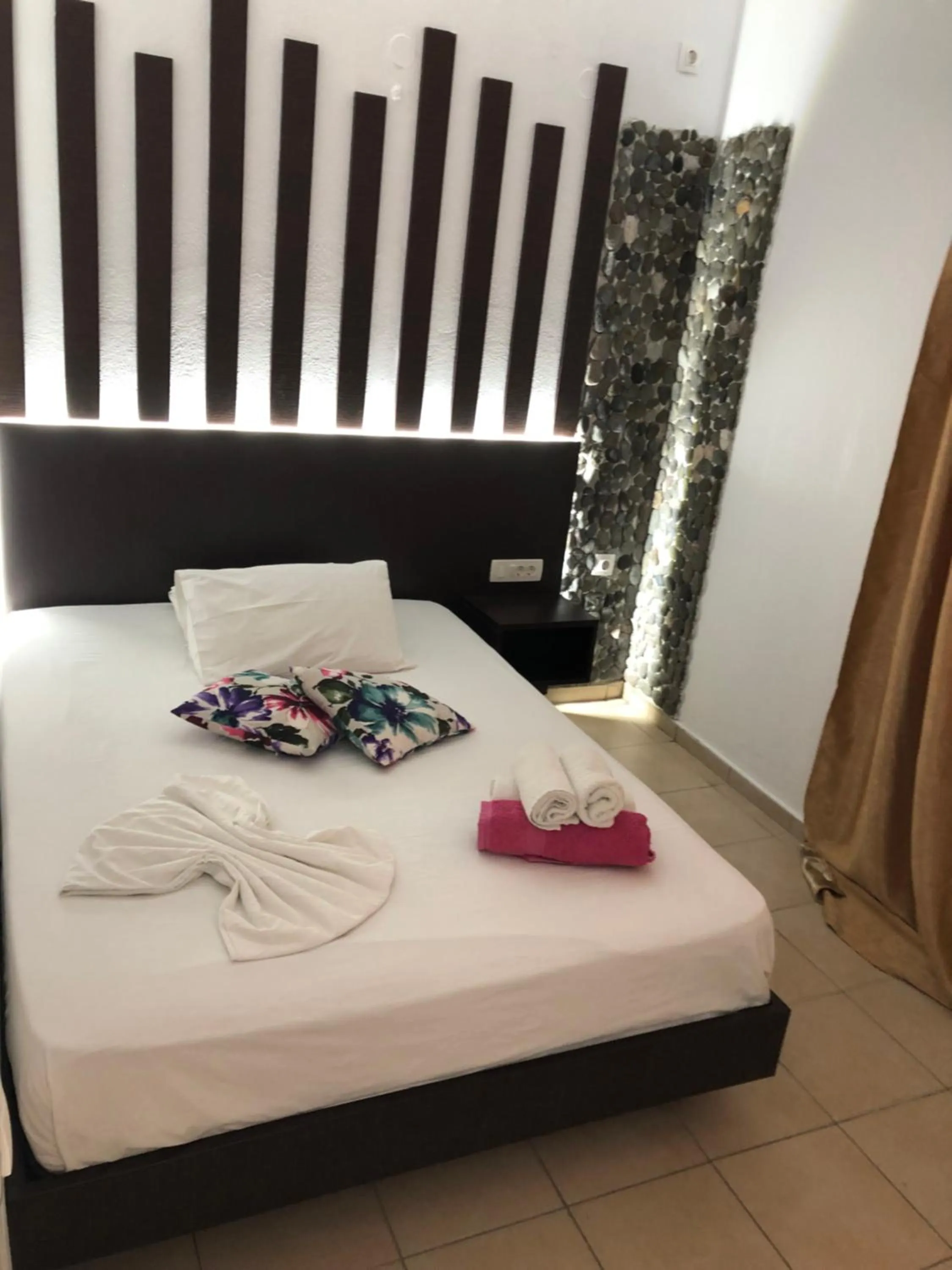 Bed in Villa Livadaros