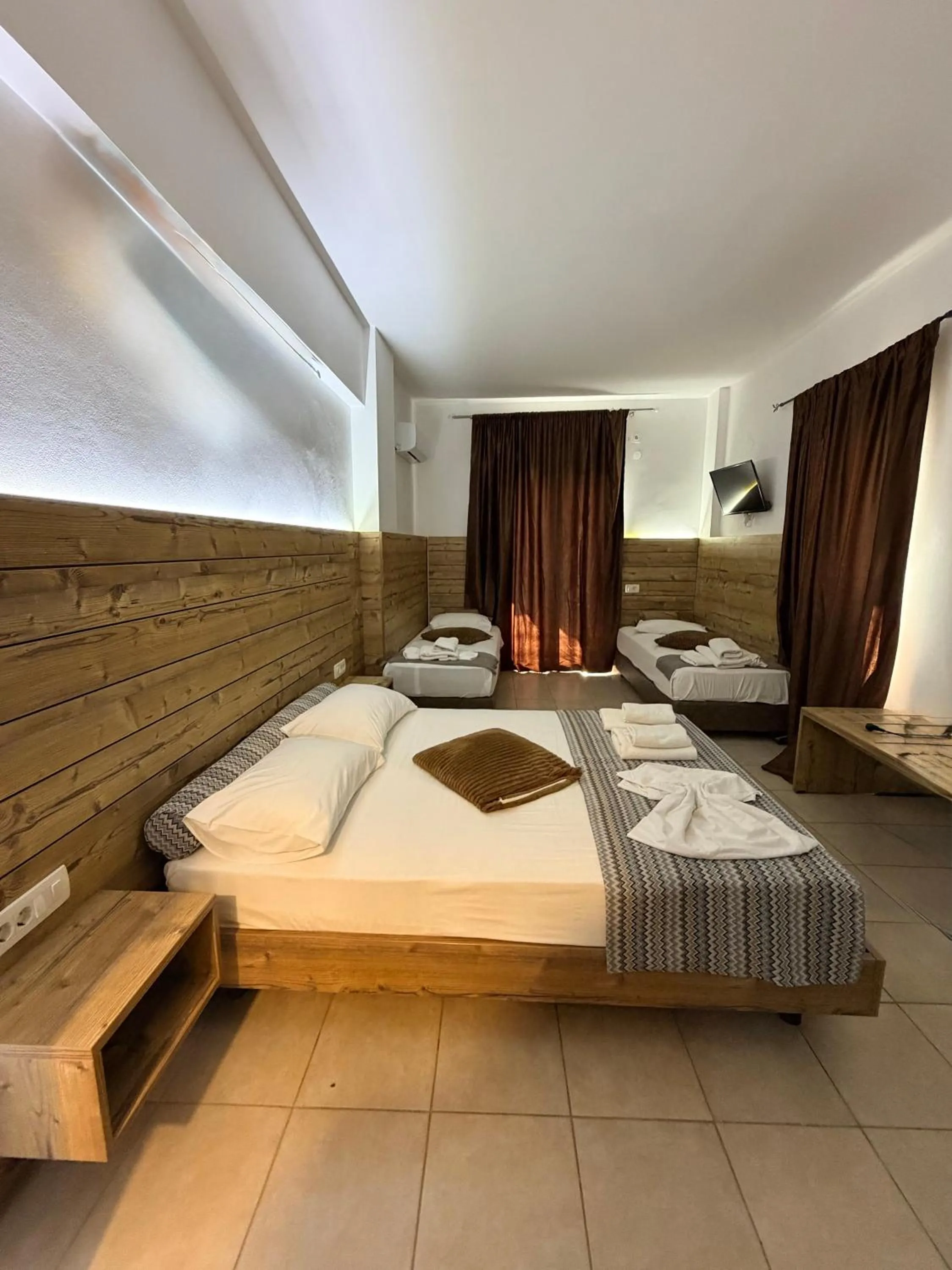 Bed in Villa Livadaros