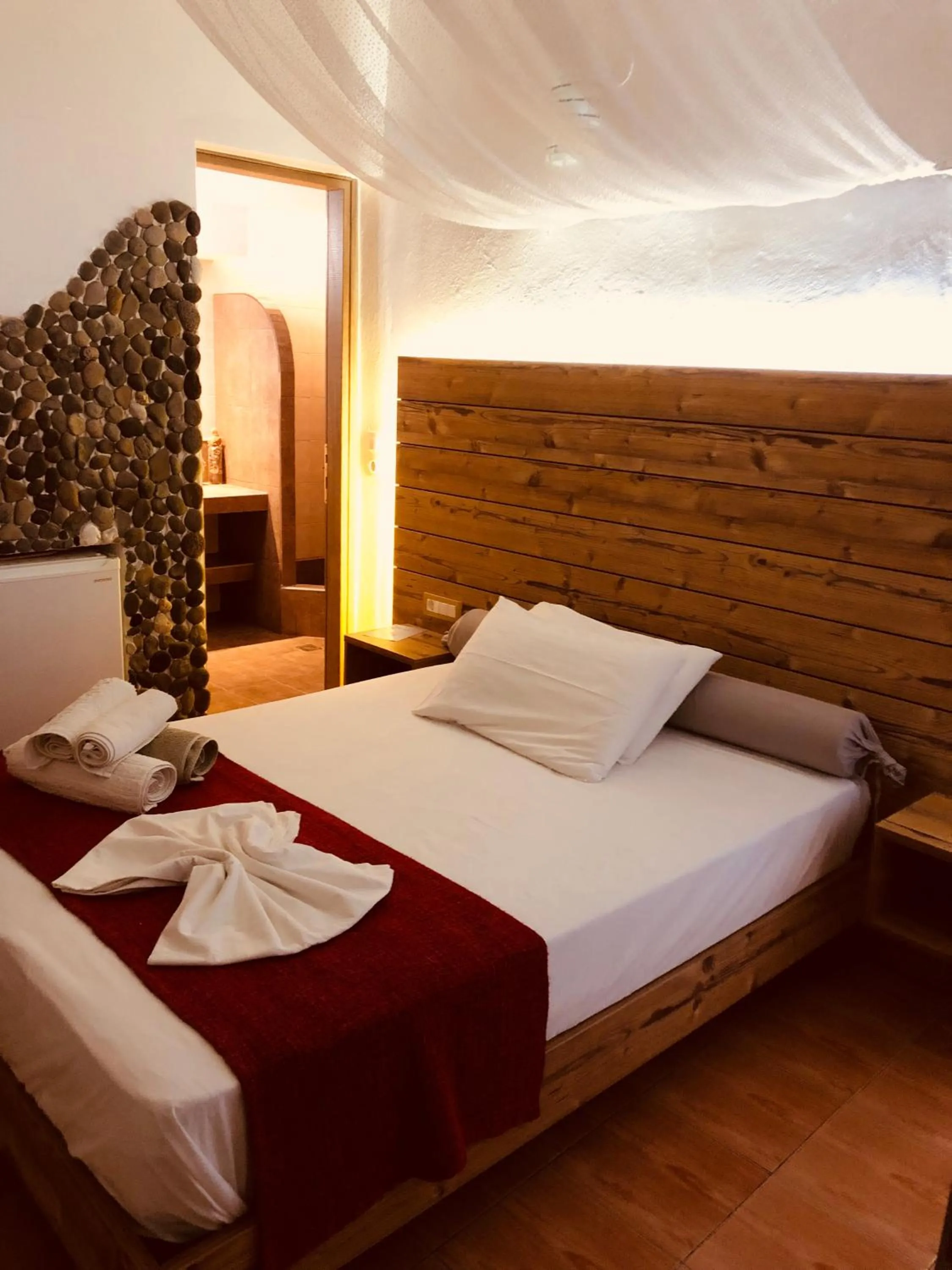 Bed in Villa Livadaros