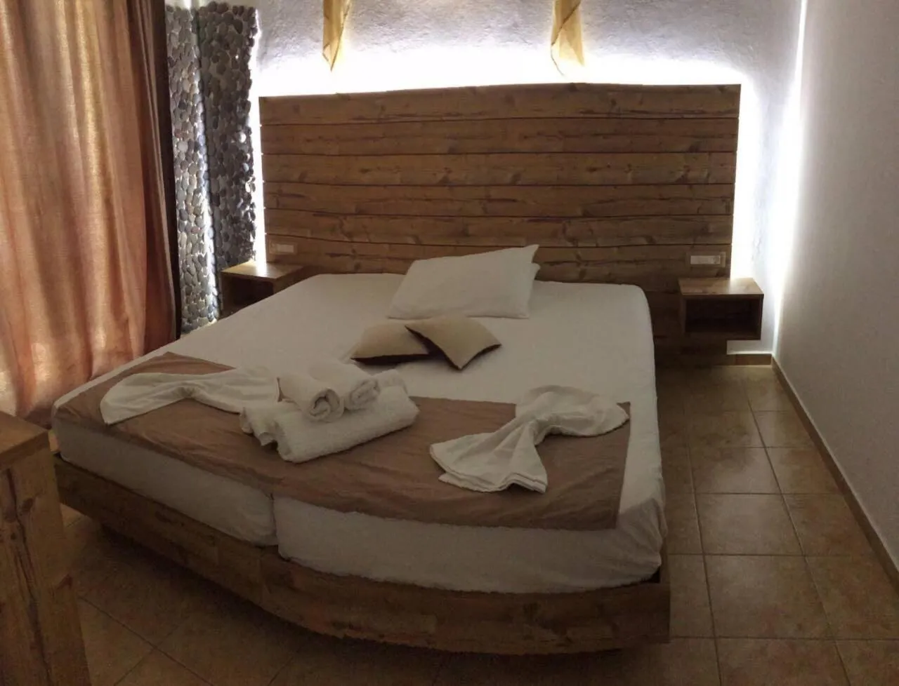 Bed in Villa Livadaros