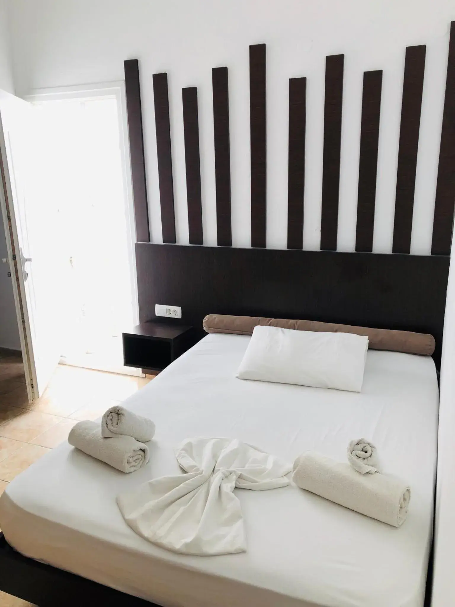 Bed in Villa Livadaros Bed in Villa Livadaros