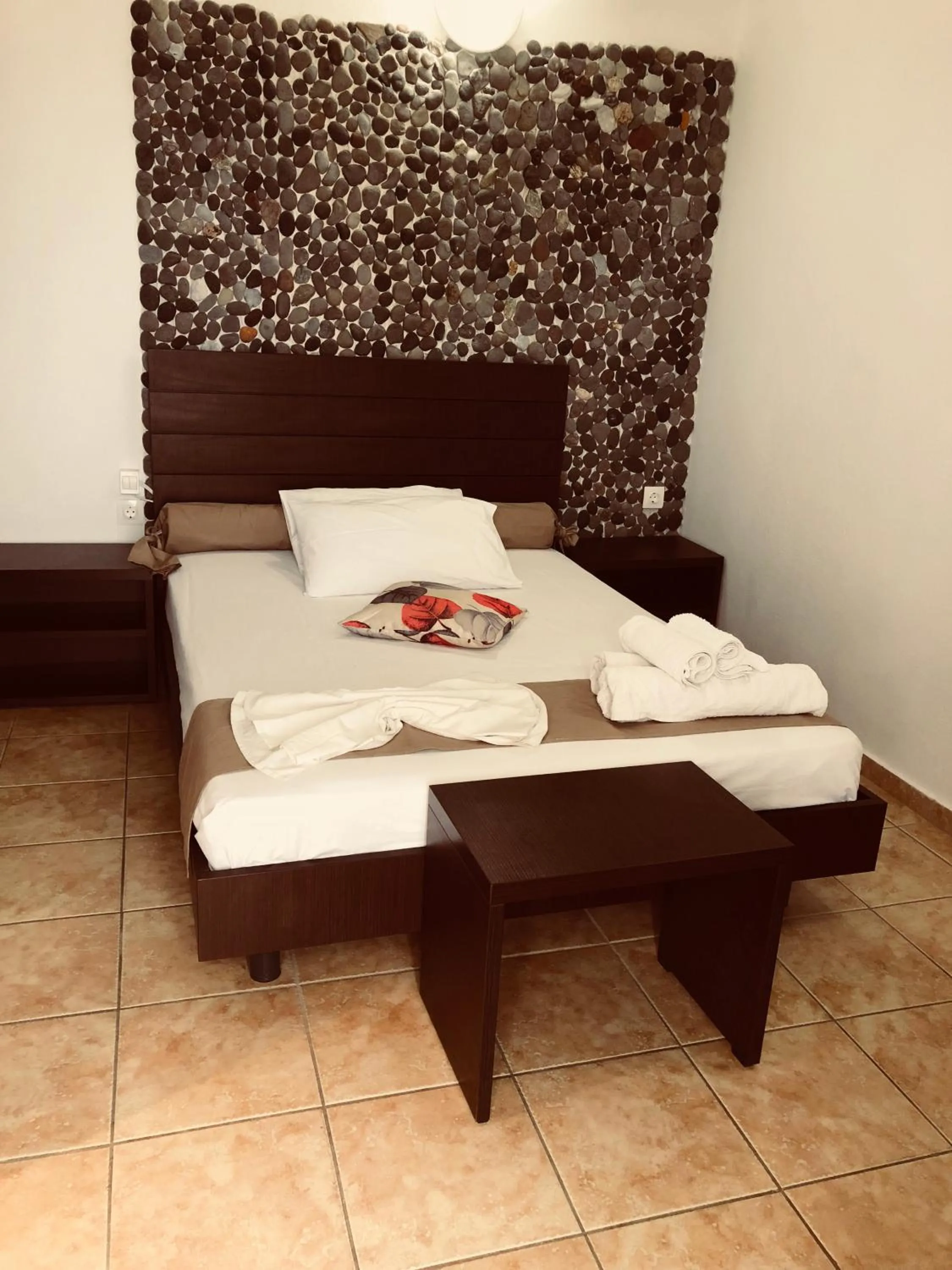 Bed in Villa Livadaros