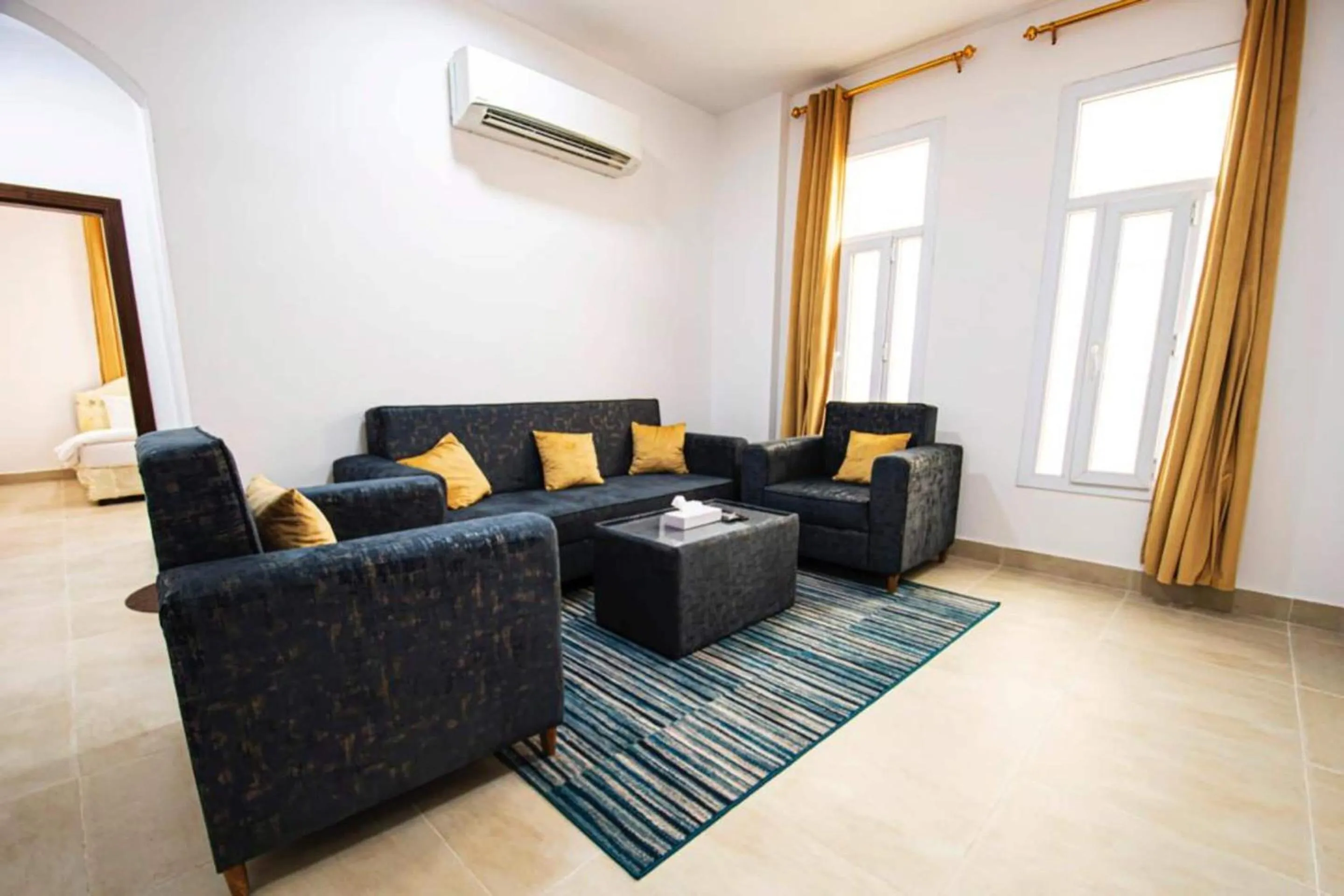 Bedroom in Super OYO 145 Jandul Salalah 2 Furnished Apartment