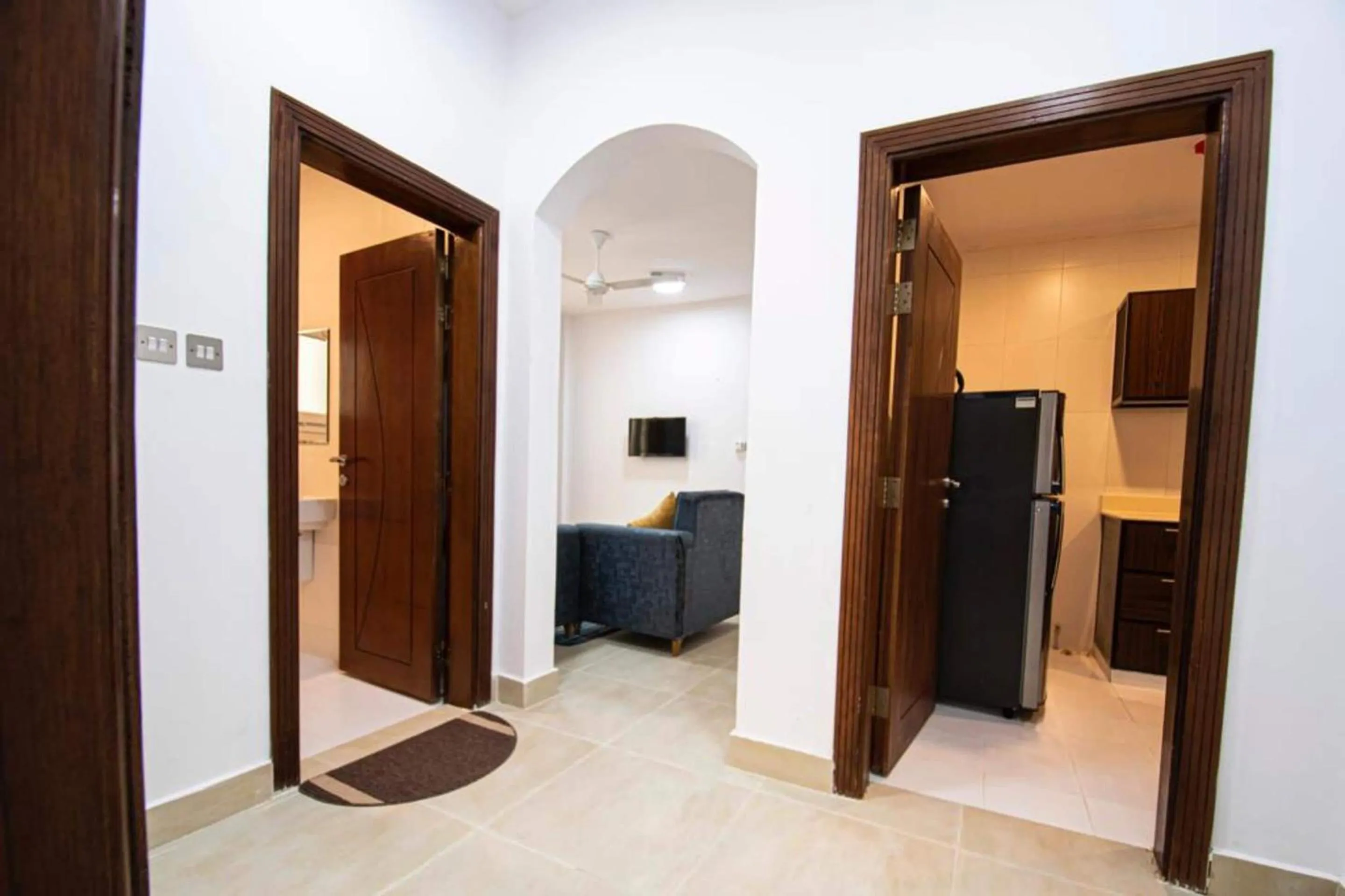 Bedroom in Super OYO 145 Jandul Salalah 2 Furnished Apartment