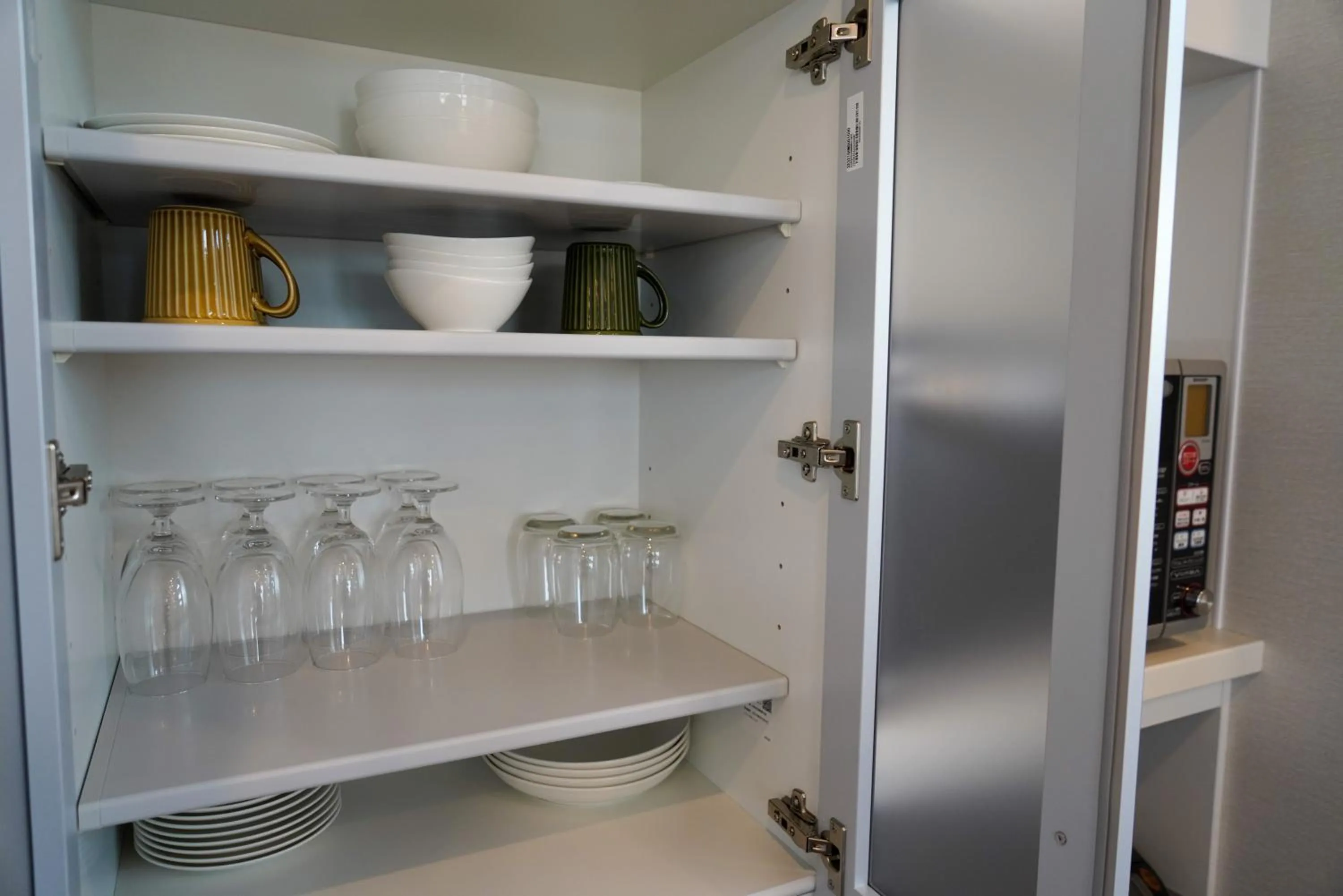 Kitchen or kitchenette in Hakodate MOTOMACHI guesthouse