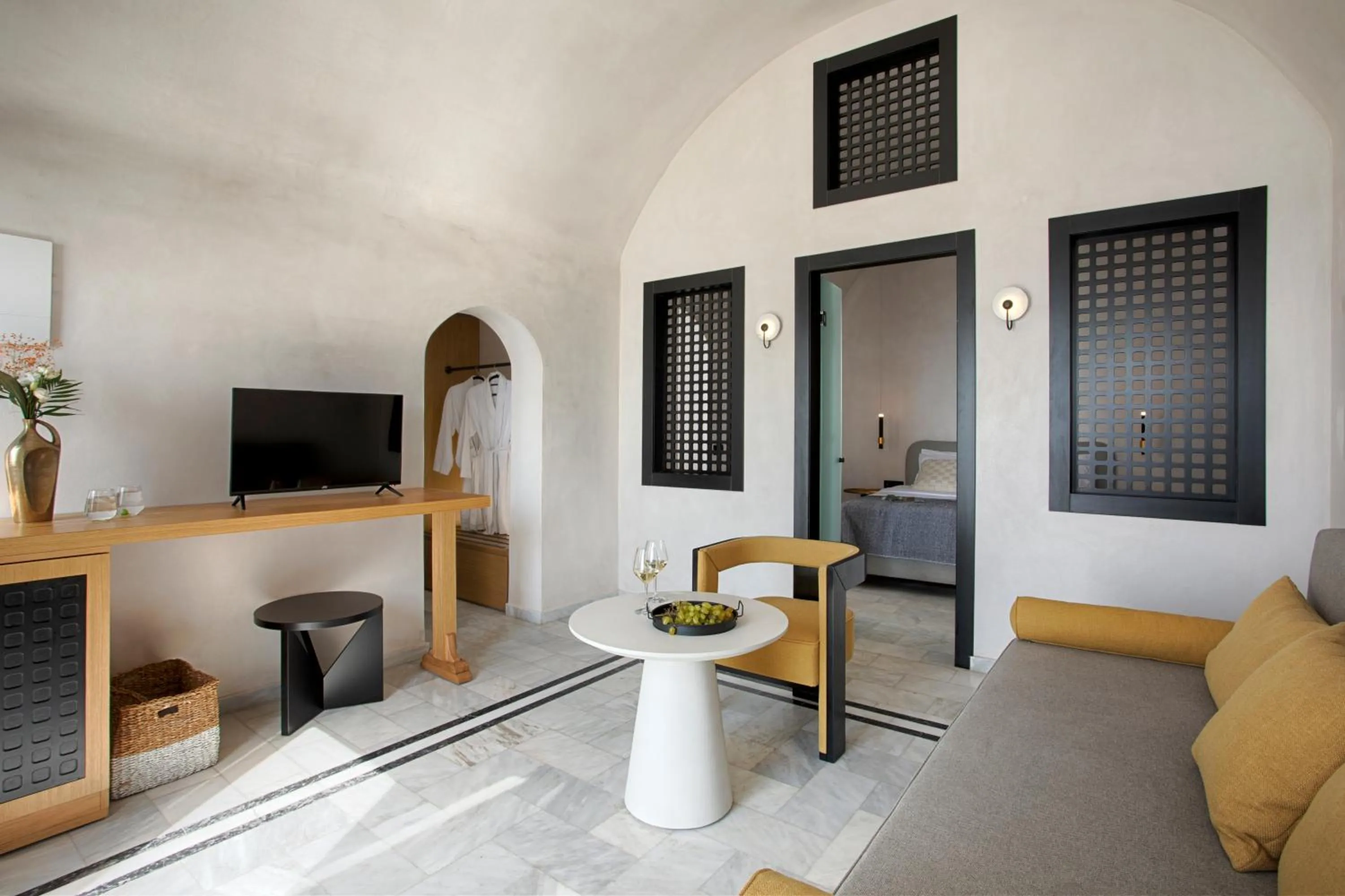 TV and multimedia in Andromeda Villas & Spa Resort