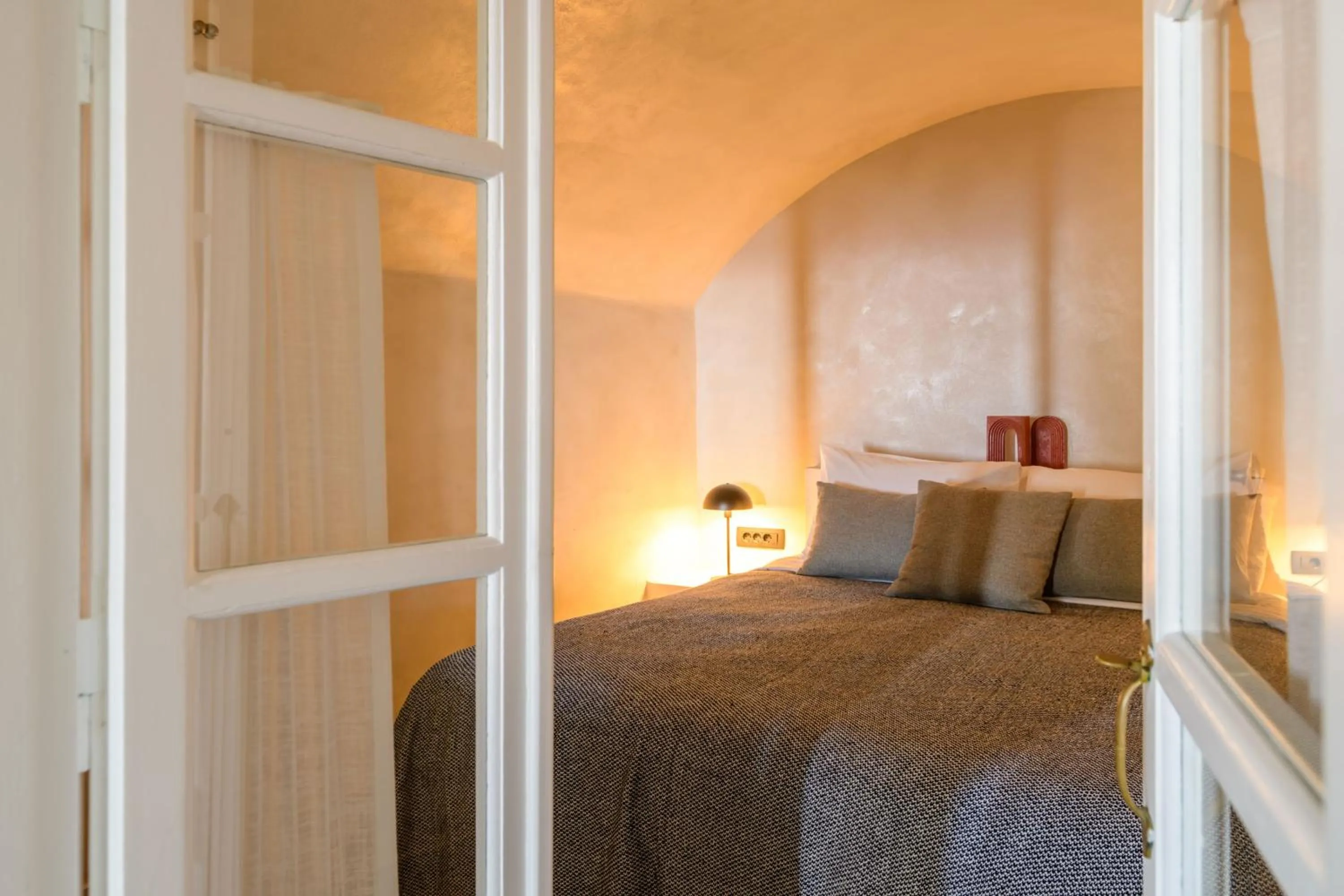 Bed in Andromeda Villas & Spa Resort