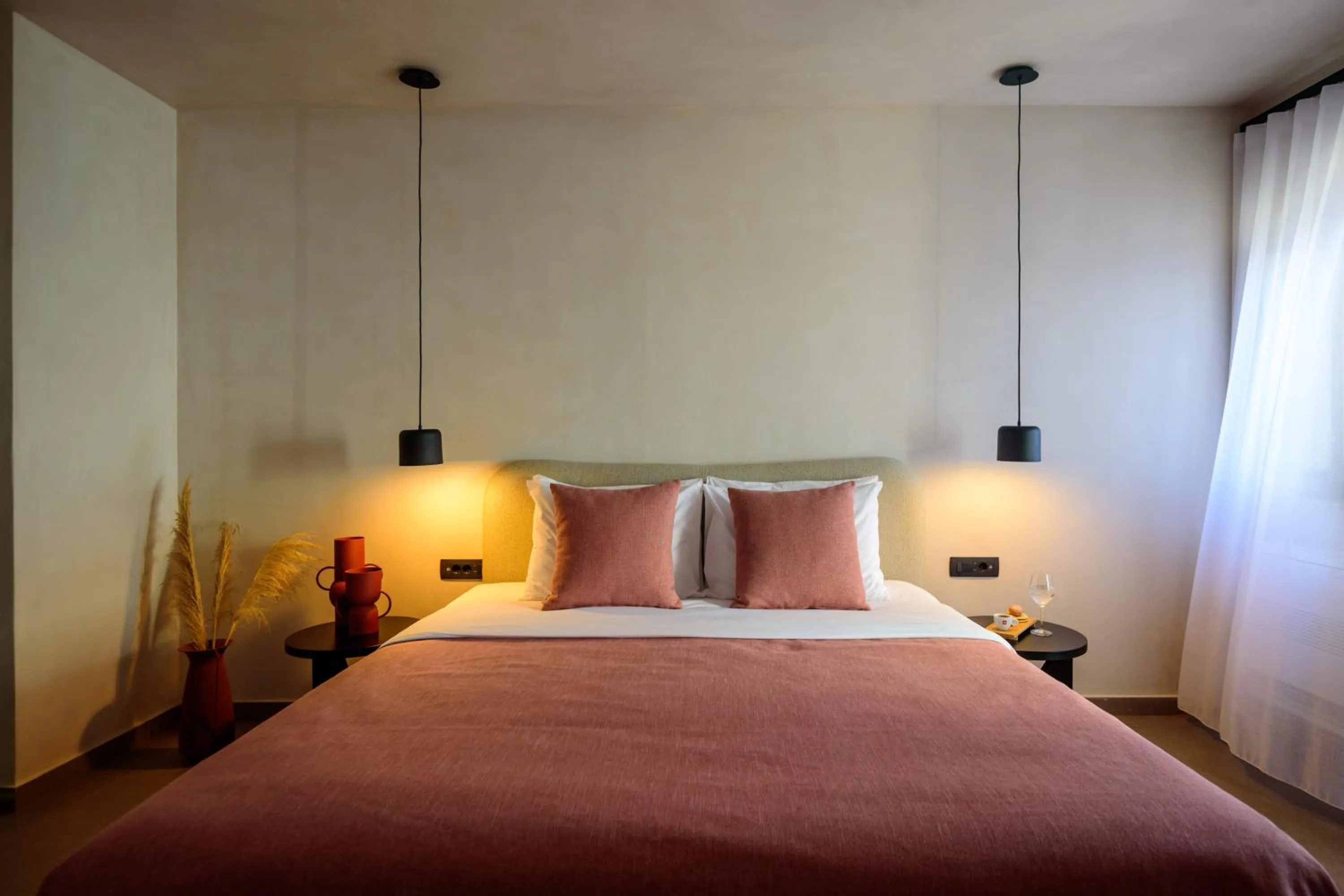 Bed in Andromeda Villas & Spa Resort