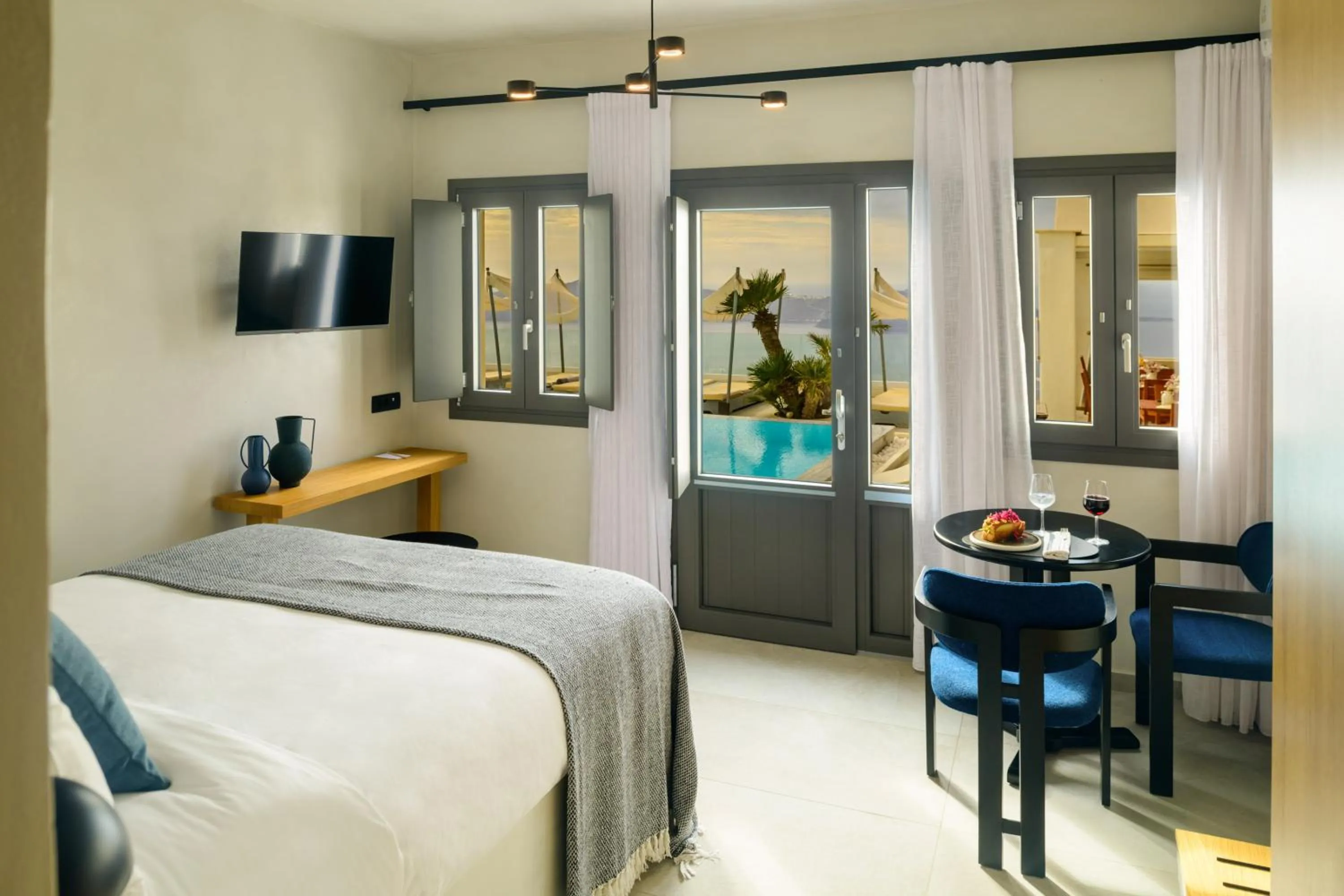Bedroom, Bed in Andromeda Villas & Spa Resort