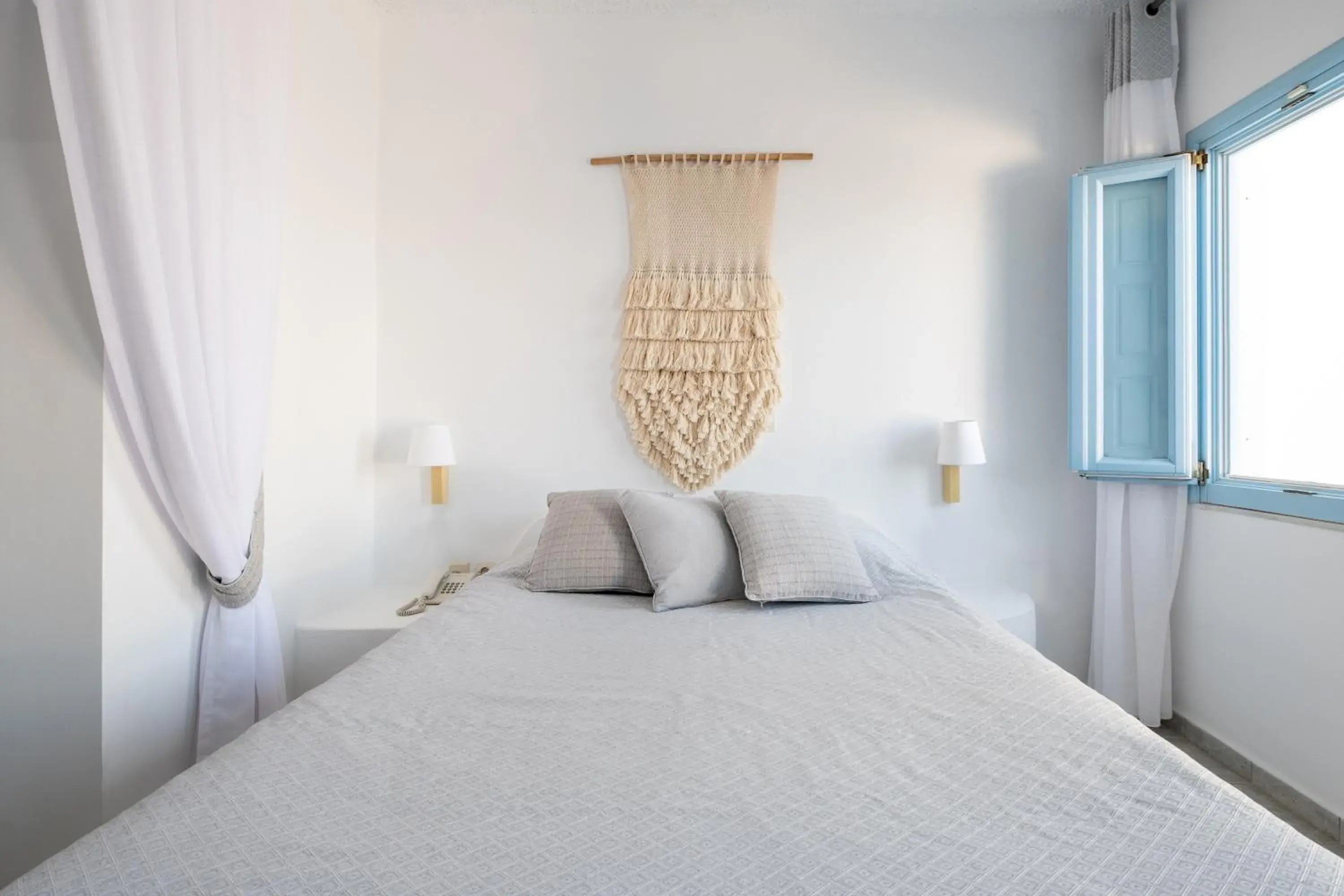 Bed in Andromeda Villas & Spa Resort Bed in Andromeda Villas & Spa Resort