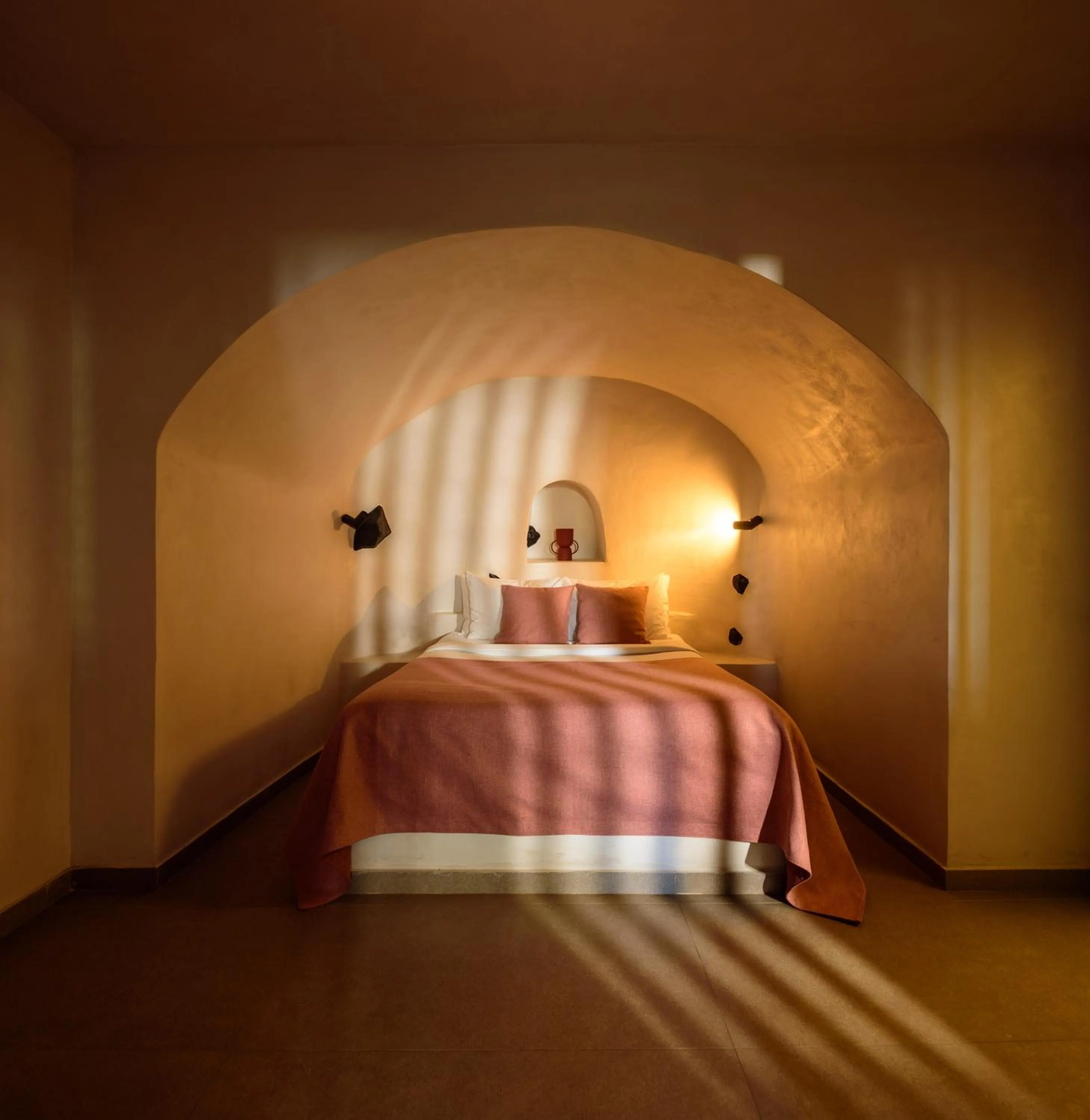 Bed in Andromeda Villas & Spa Resort