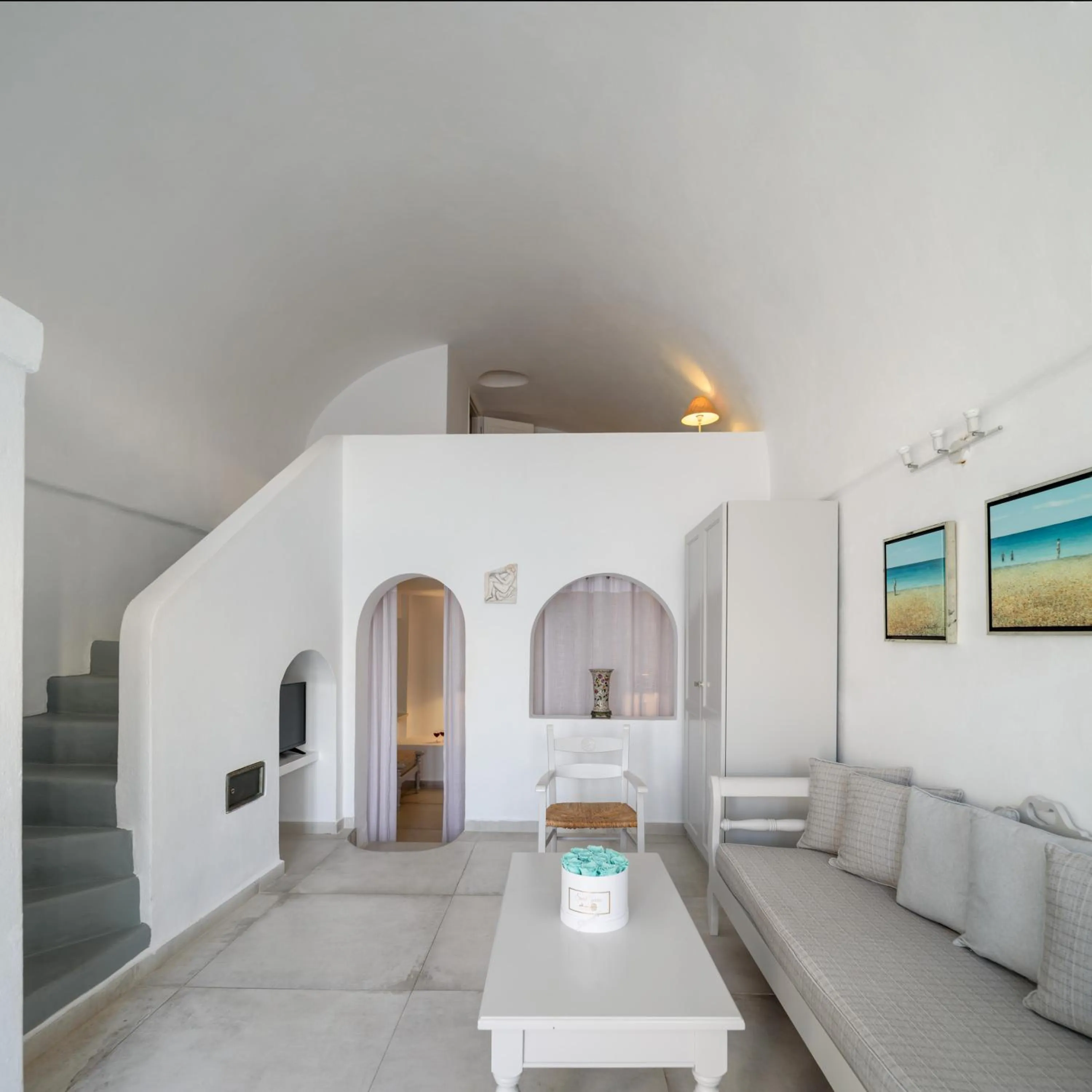 Bed in Andromeda Villas & Spa Resort