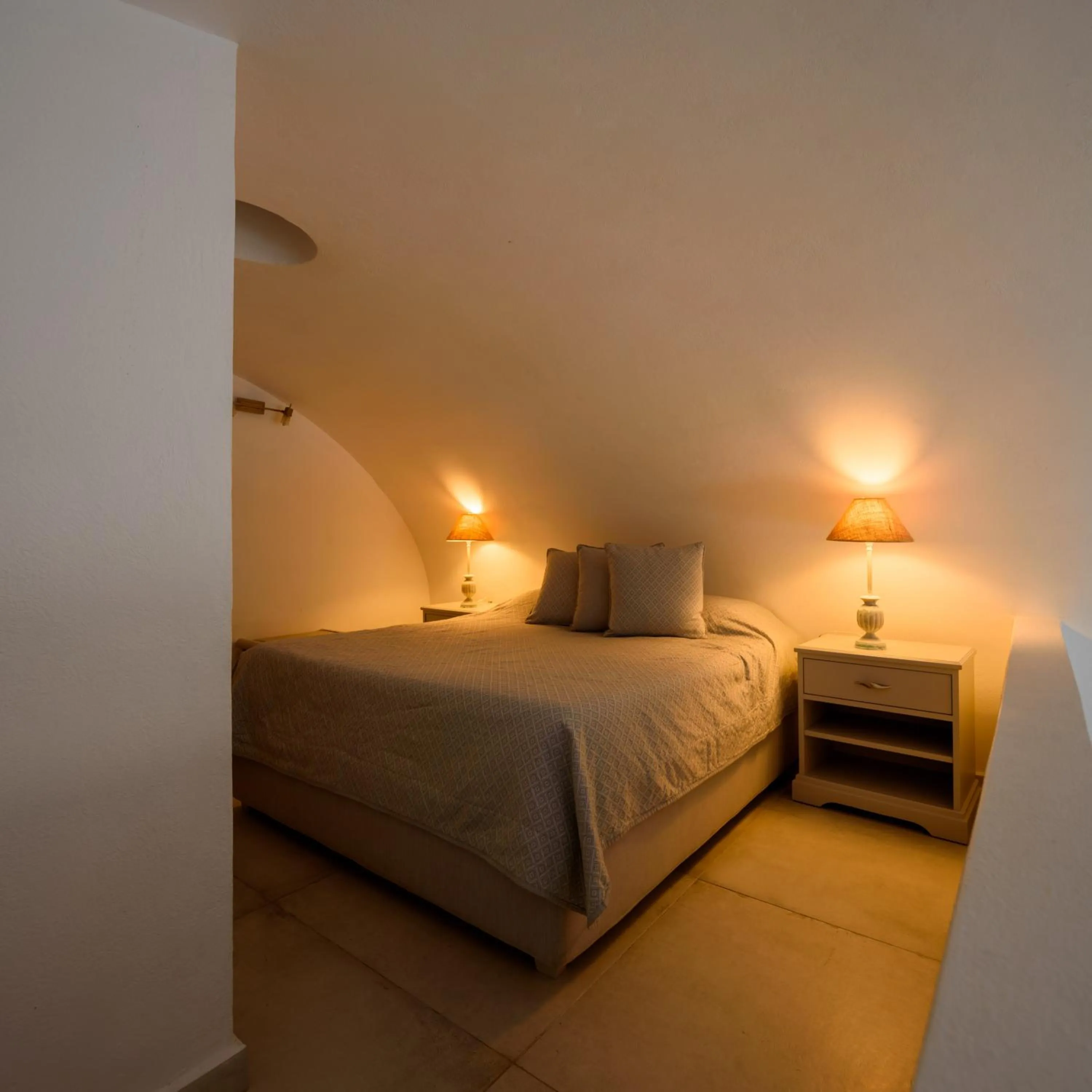 Bed in Andromeda Villas & Spa Resort