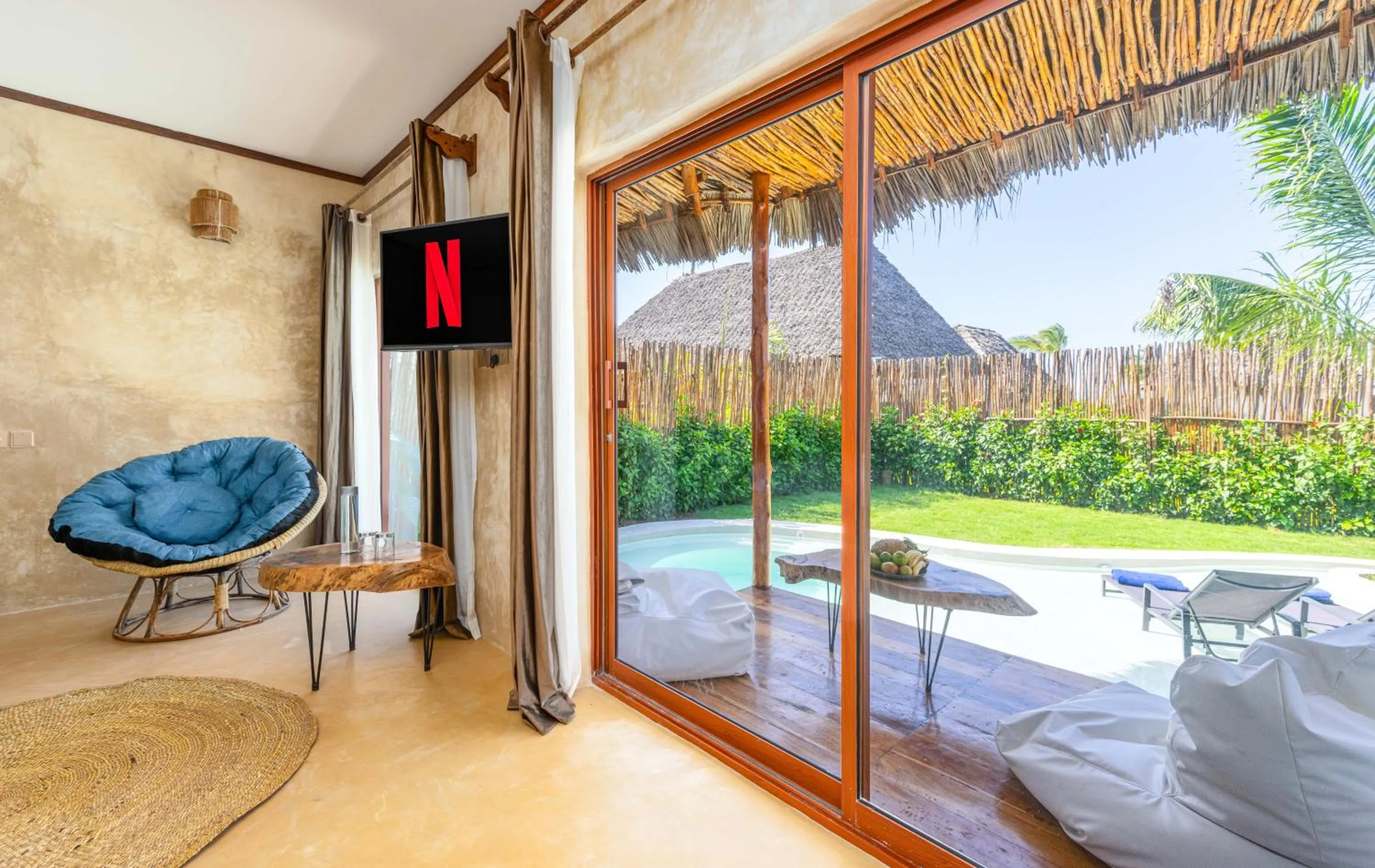 Garden view in Safaya Luxury Villas - Adults only