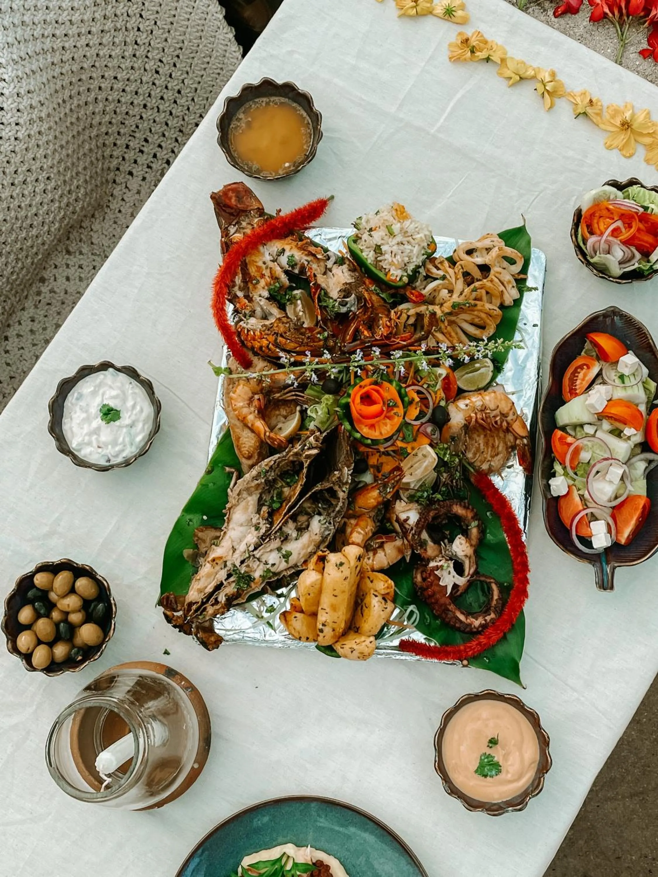 Food in Safaya Luxury Villas - Adults only