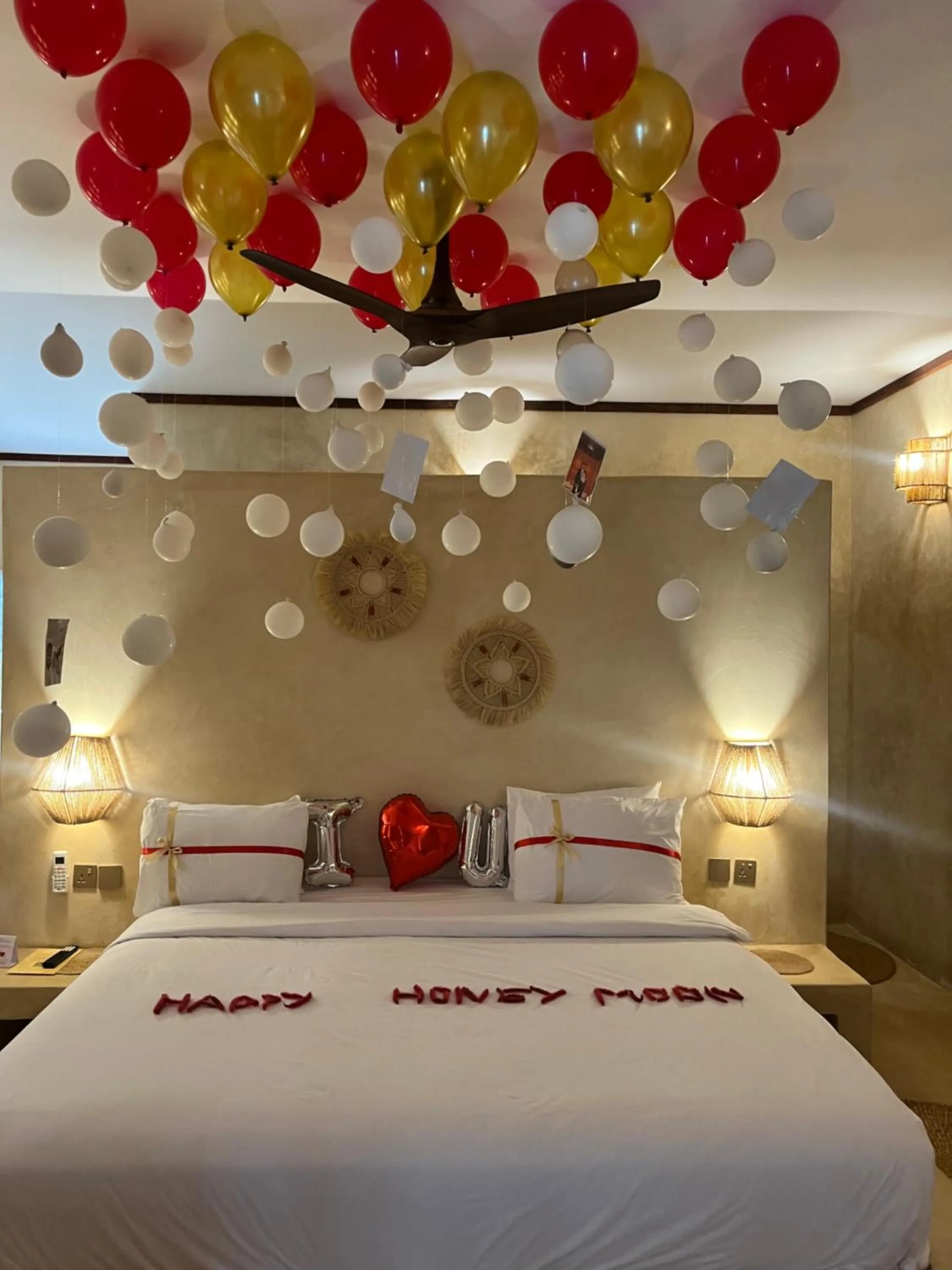 Bedroom, Bed in Safaya Luxury Villas - Adults only