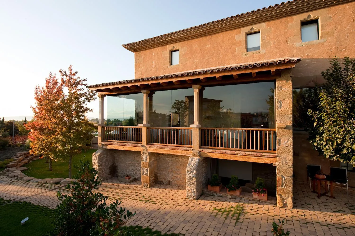 Facade/entrance in Mas Albereda