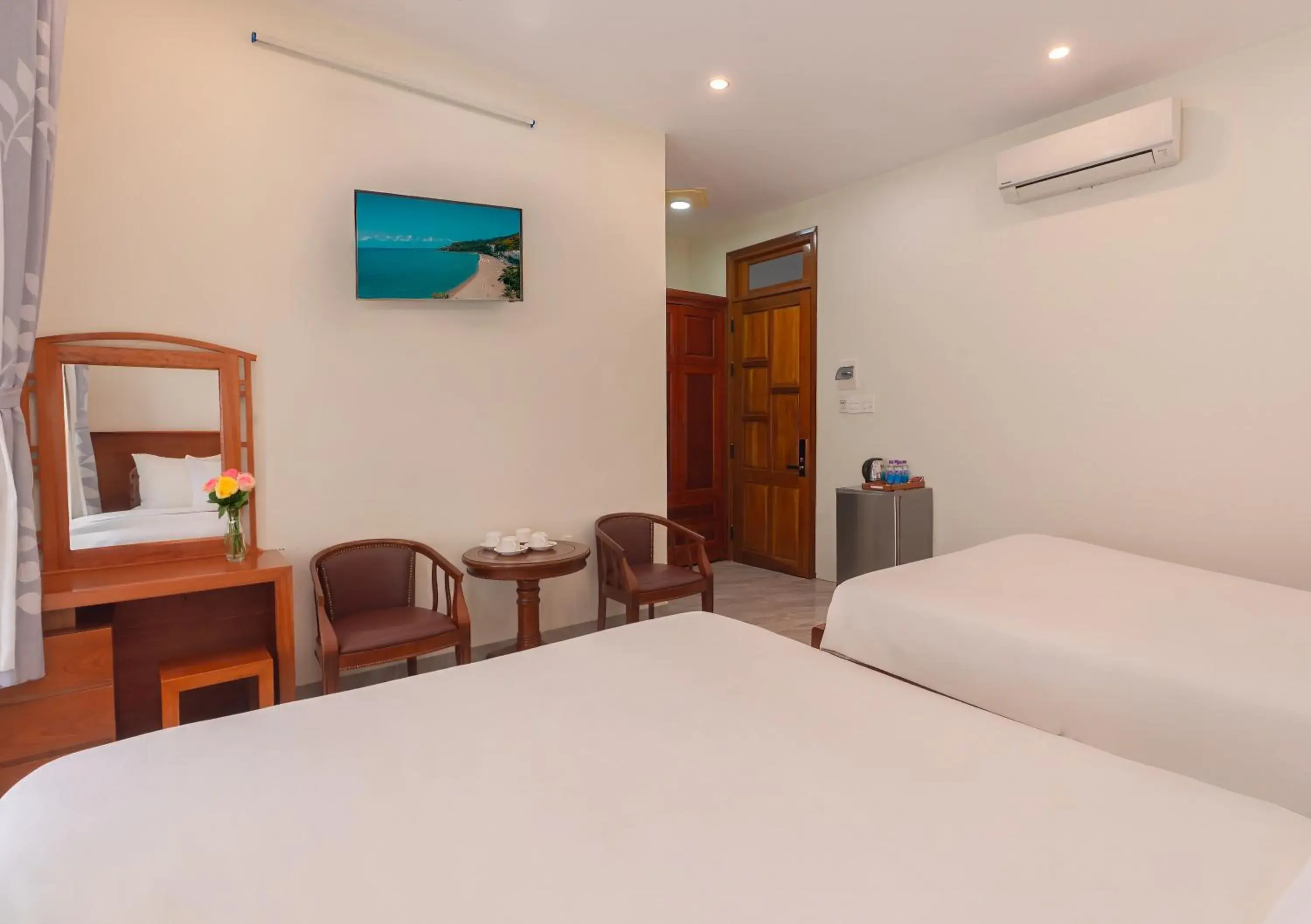 Bed in Khách sạn gần biển Karina Phú Yên Bed in Khách sạn gần biển Karina Phú Yên