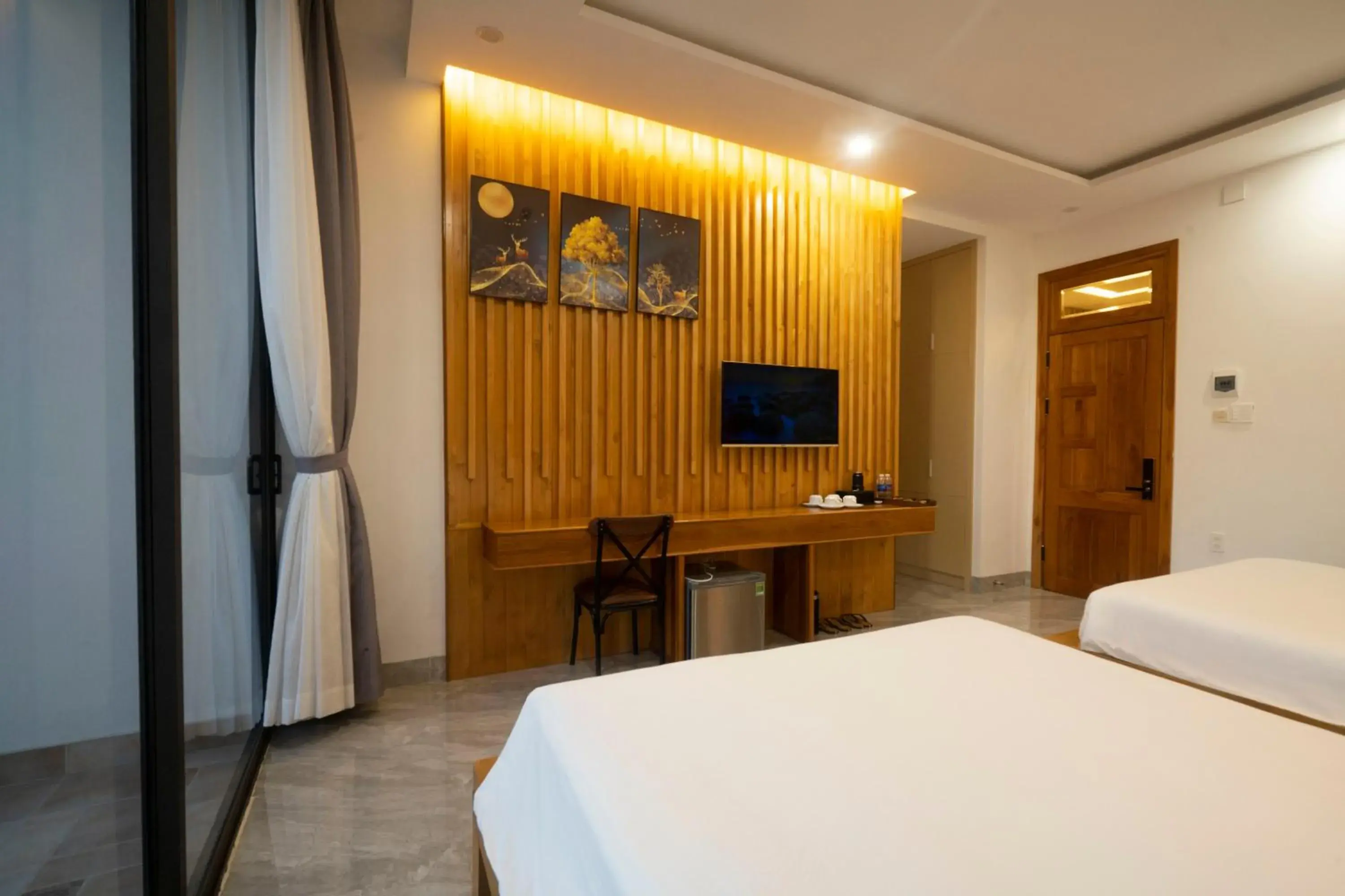 Bed in Khách sạn gần biển Karina Phú Yên Bed in Khách sạn gần biển Karina Phú Yên