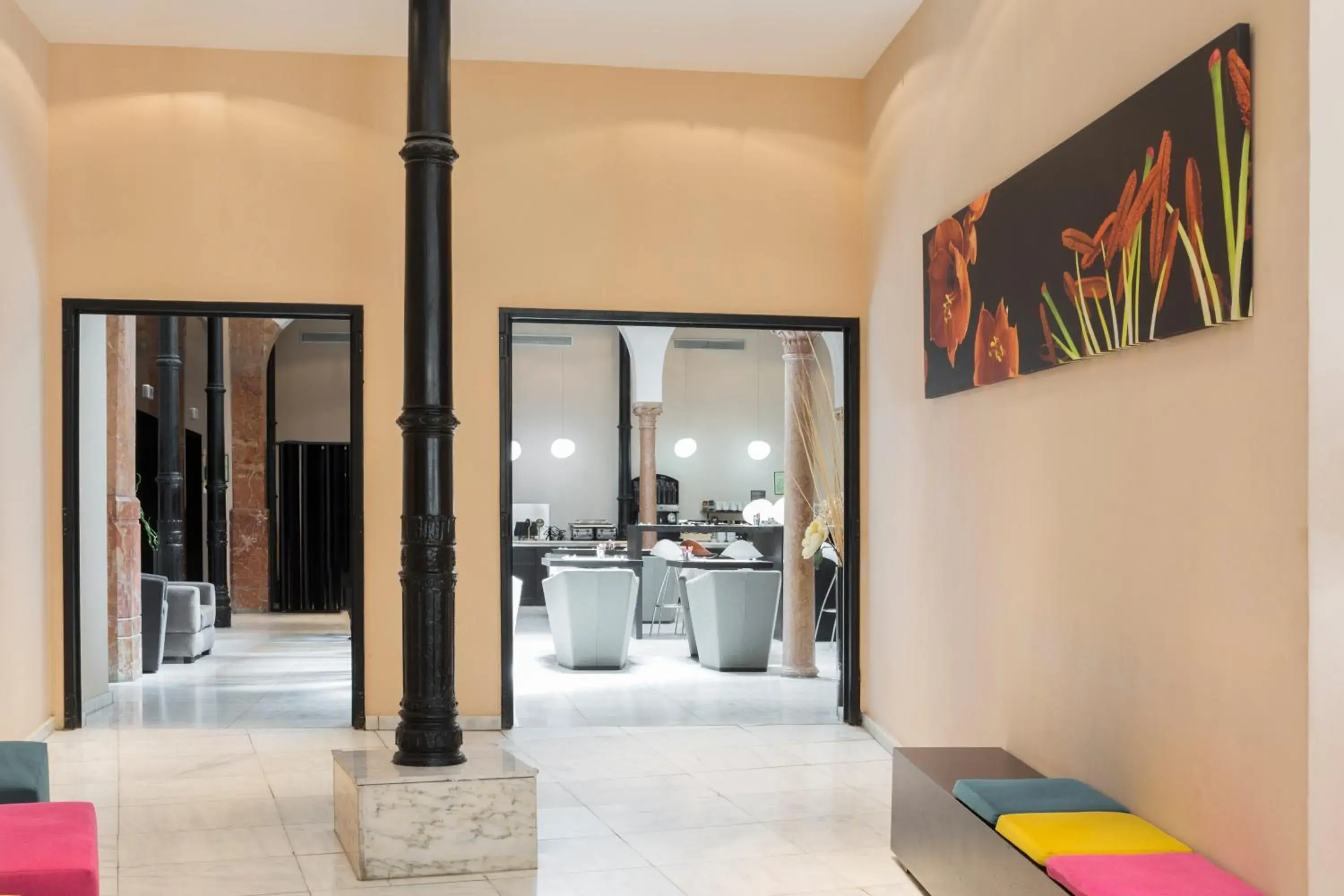 Lobby or reception in Petit Palace Plaza Málaga Lobby or reception in Petit Palace Plaza Málaga