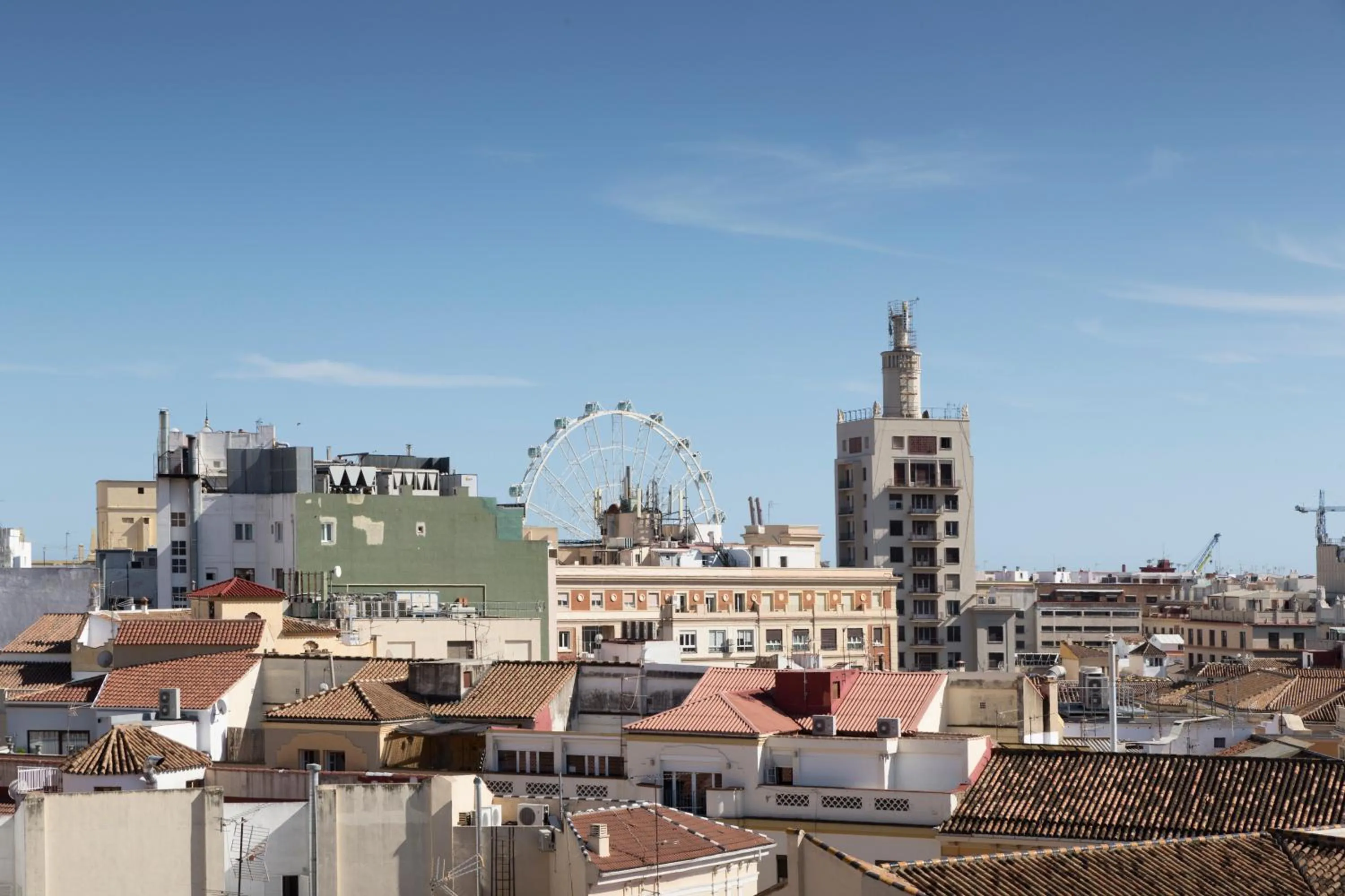 City view in Petit Palace Plaza Málaga