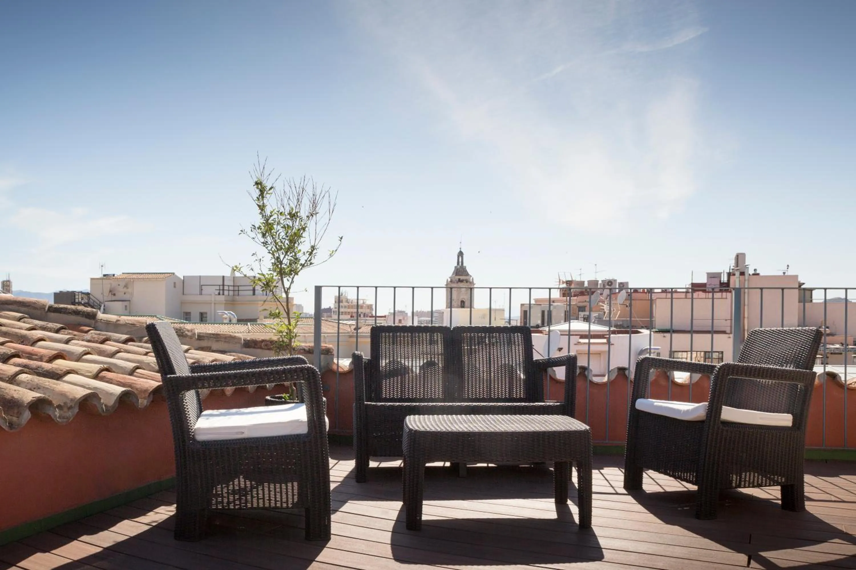 Balcony/Terrace in Petit Palace Plaza Málaga